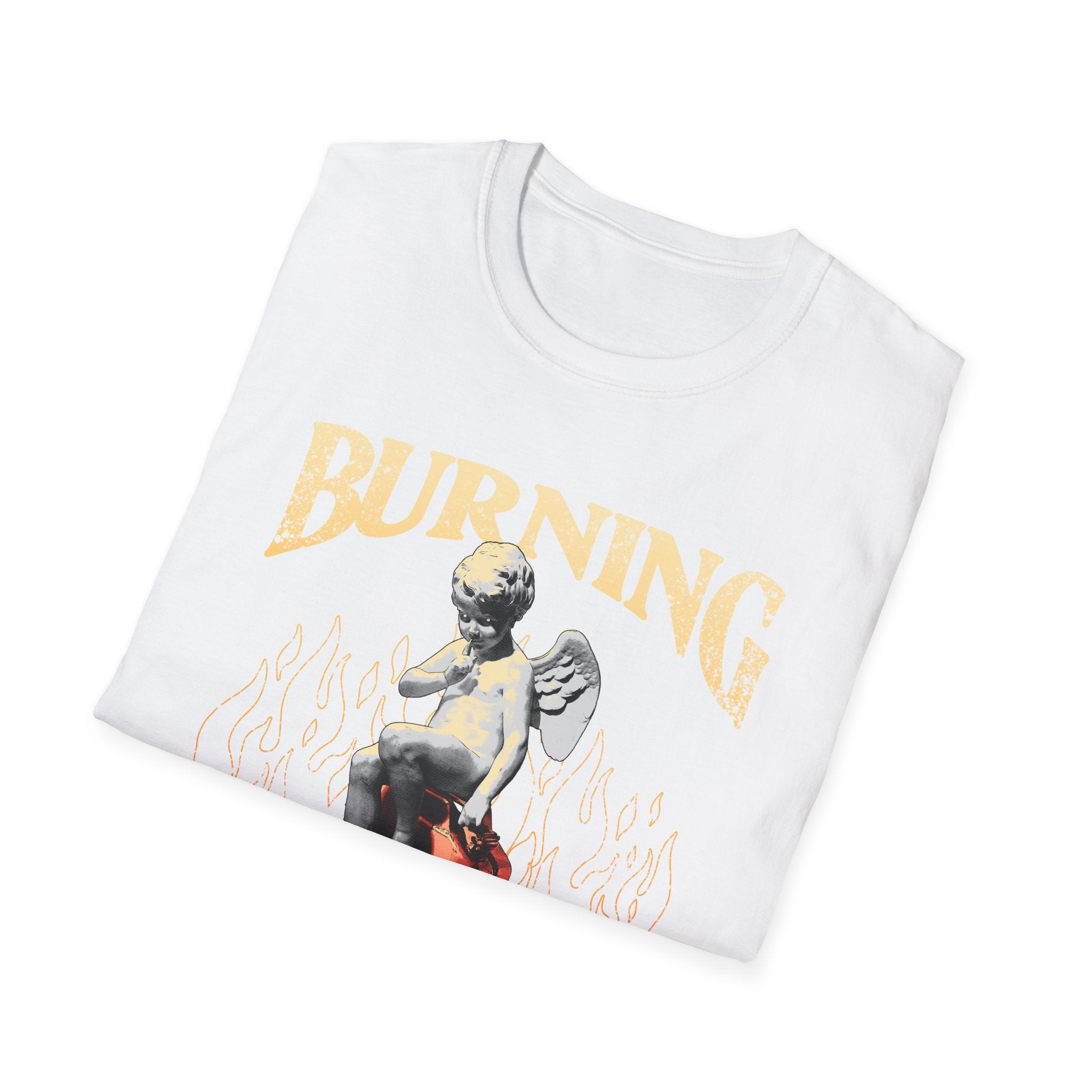 Retro Graphic Tee - Vintage Cherub Shirt