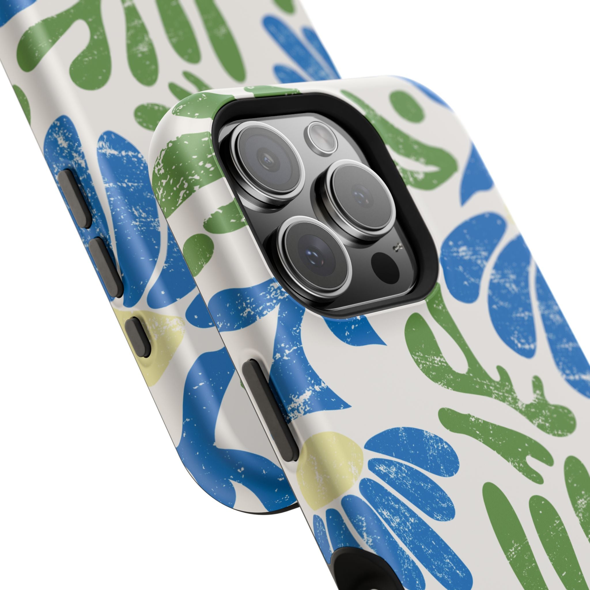 Floral Magnetic Case - Tough iPhone Cover