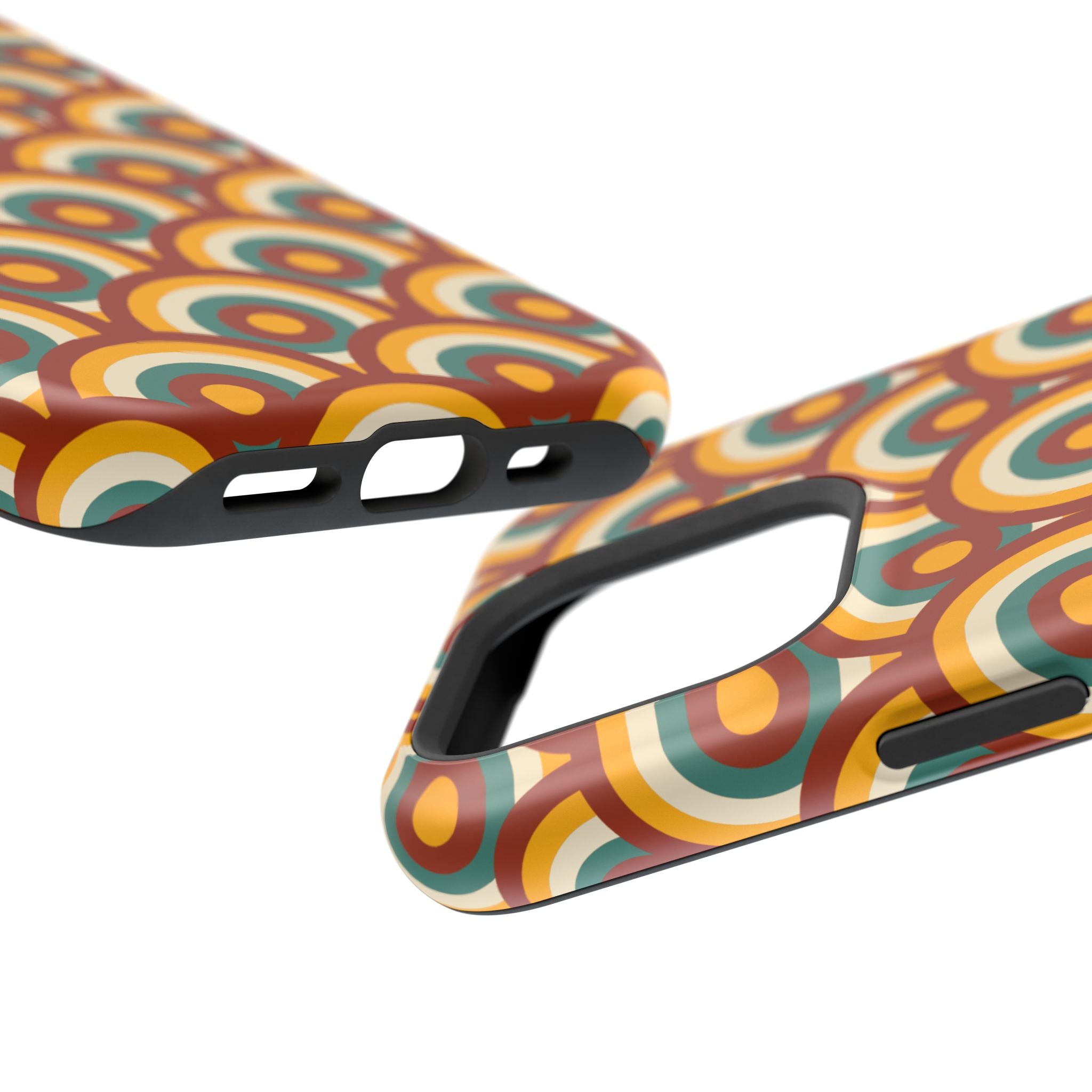 Retro iPhone Case - Geometric Phone Cover