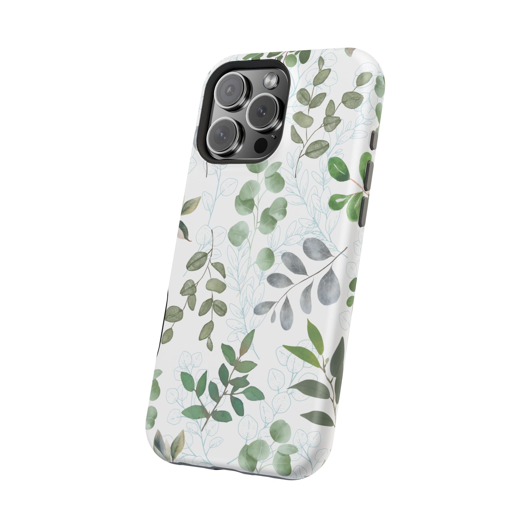 Botanical iPhone 16 Case - Watercolor Plant Magnet Case