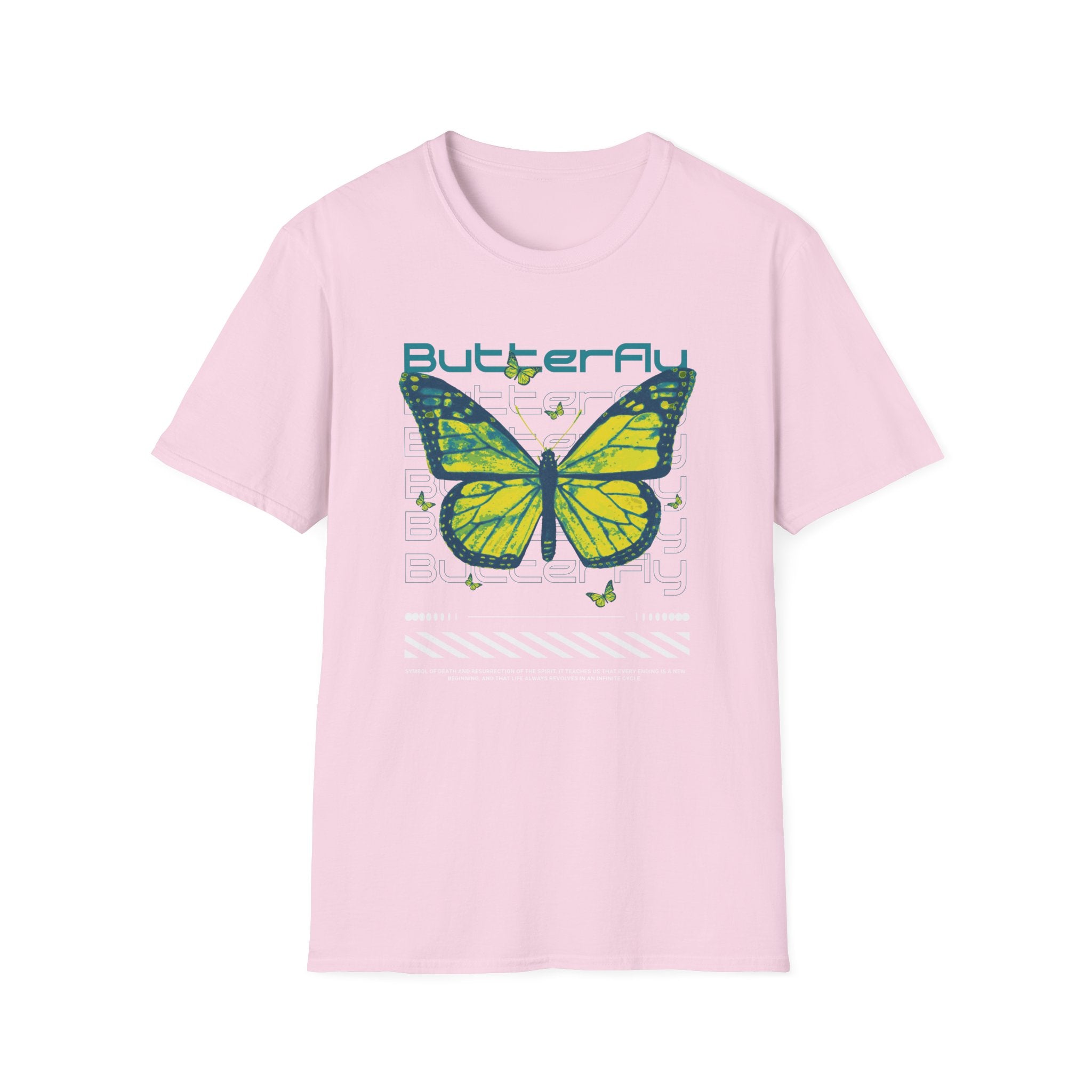 Nature Graphic Tee - Butterfly Spirit Shirt