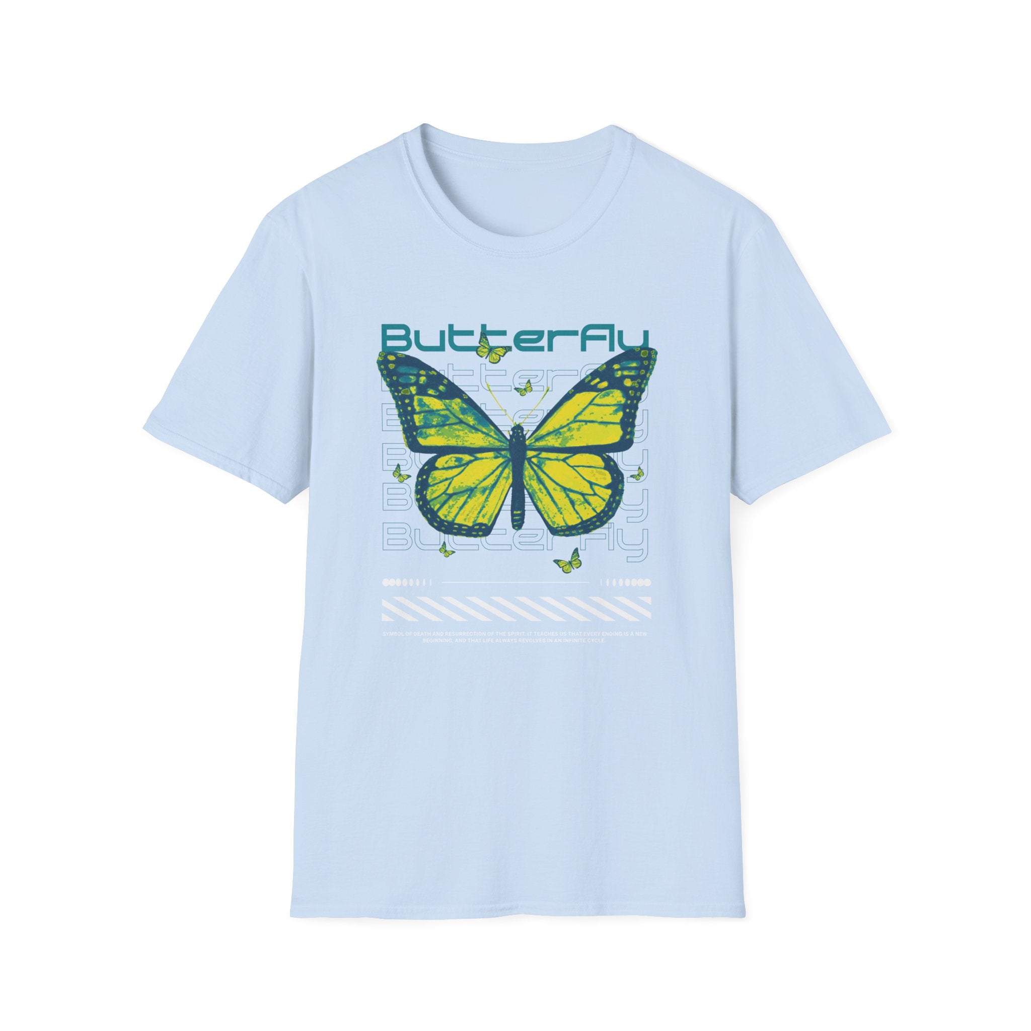 Nature Graphic Tee - Butterfly Spirit Shirt