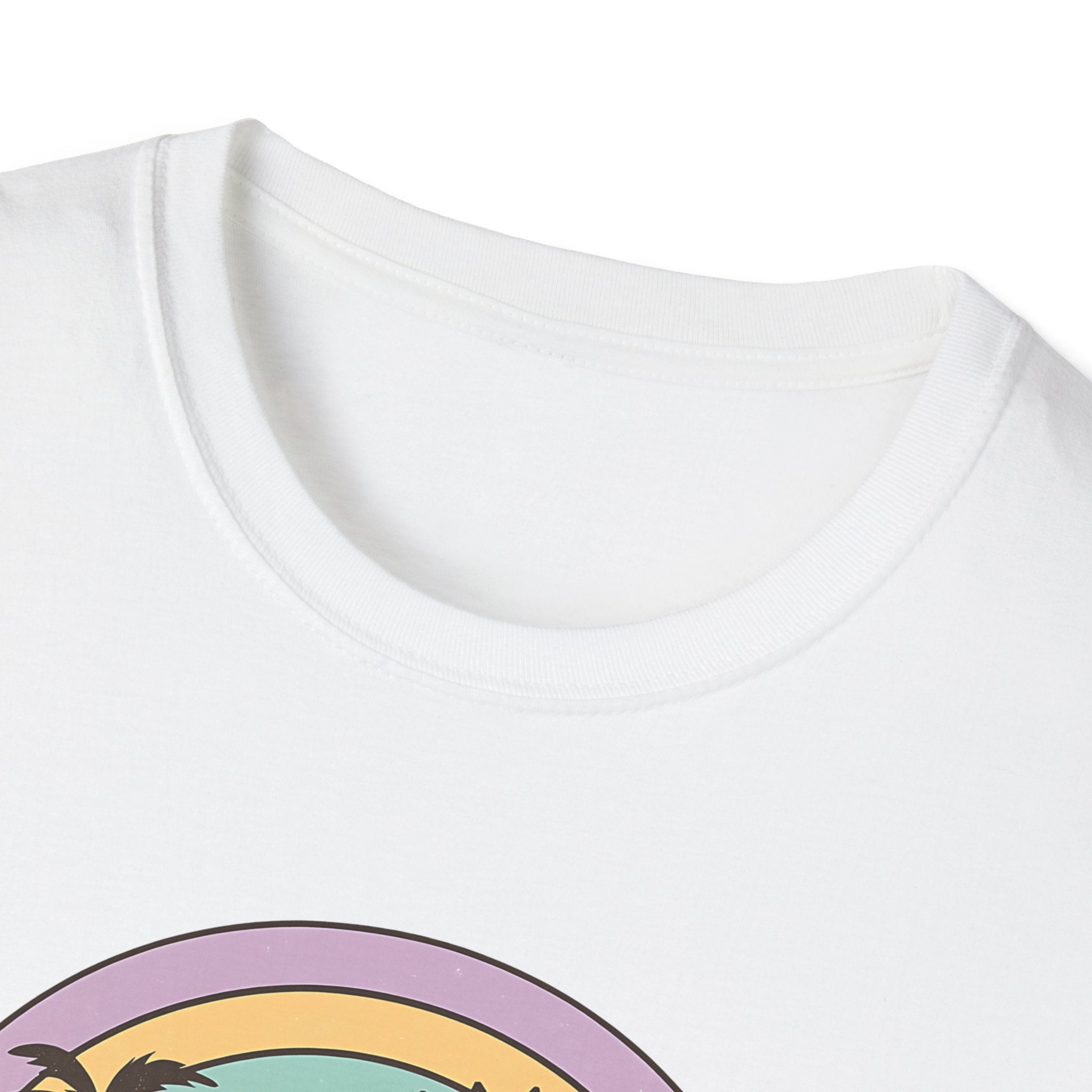 Sunkissed Retro Tee - Tropical Sun Shirt
