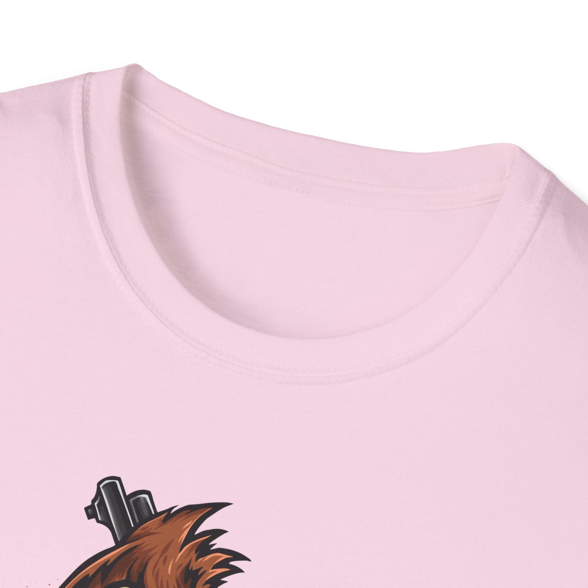 Grunge Gorilla Tee - Cartoon Weapon Shirt