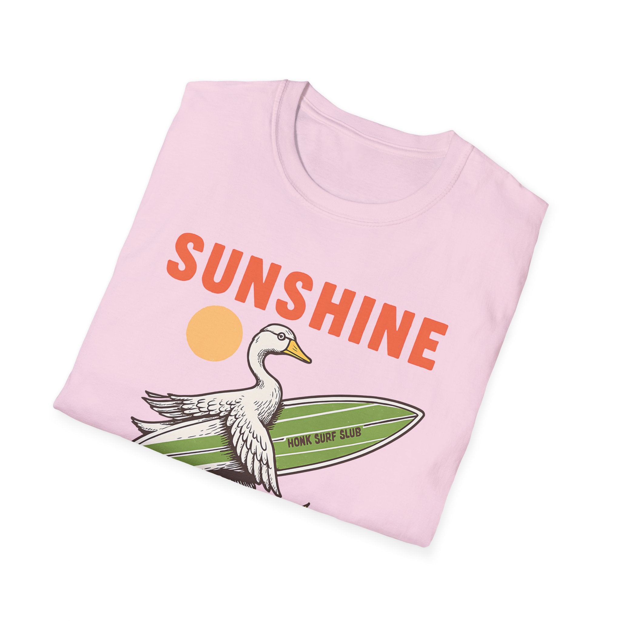 Tropical Surf Tee - Summer Duck Shirt