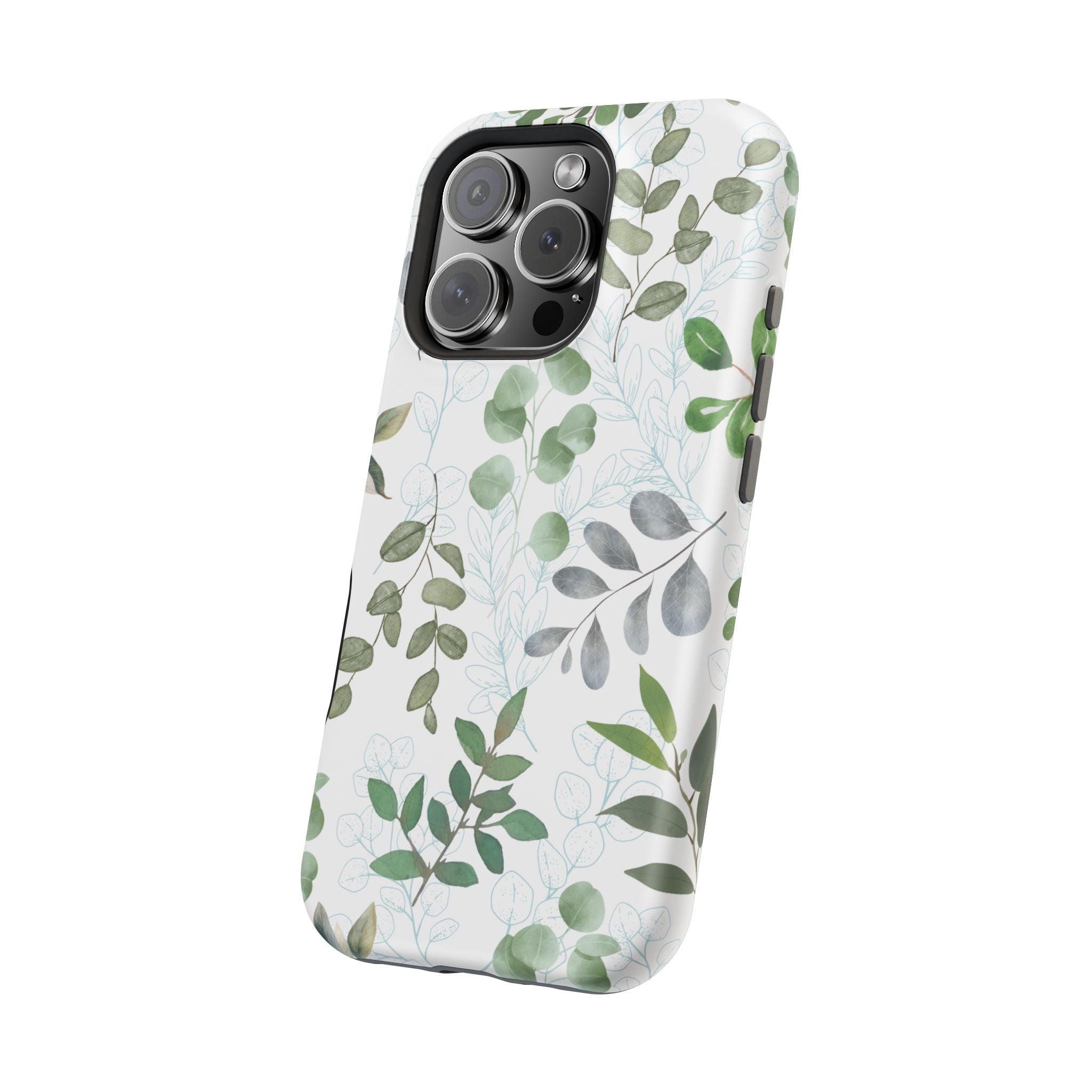 Botanical iPhone 16 Case - Watercolor Plant Magnet Case