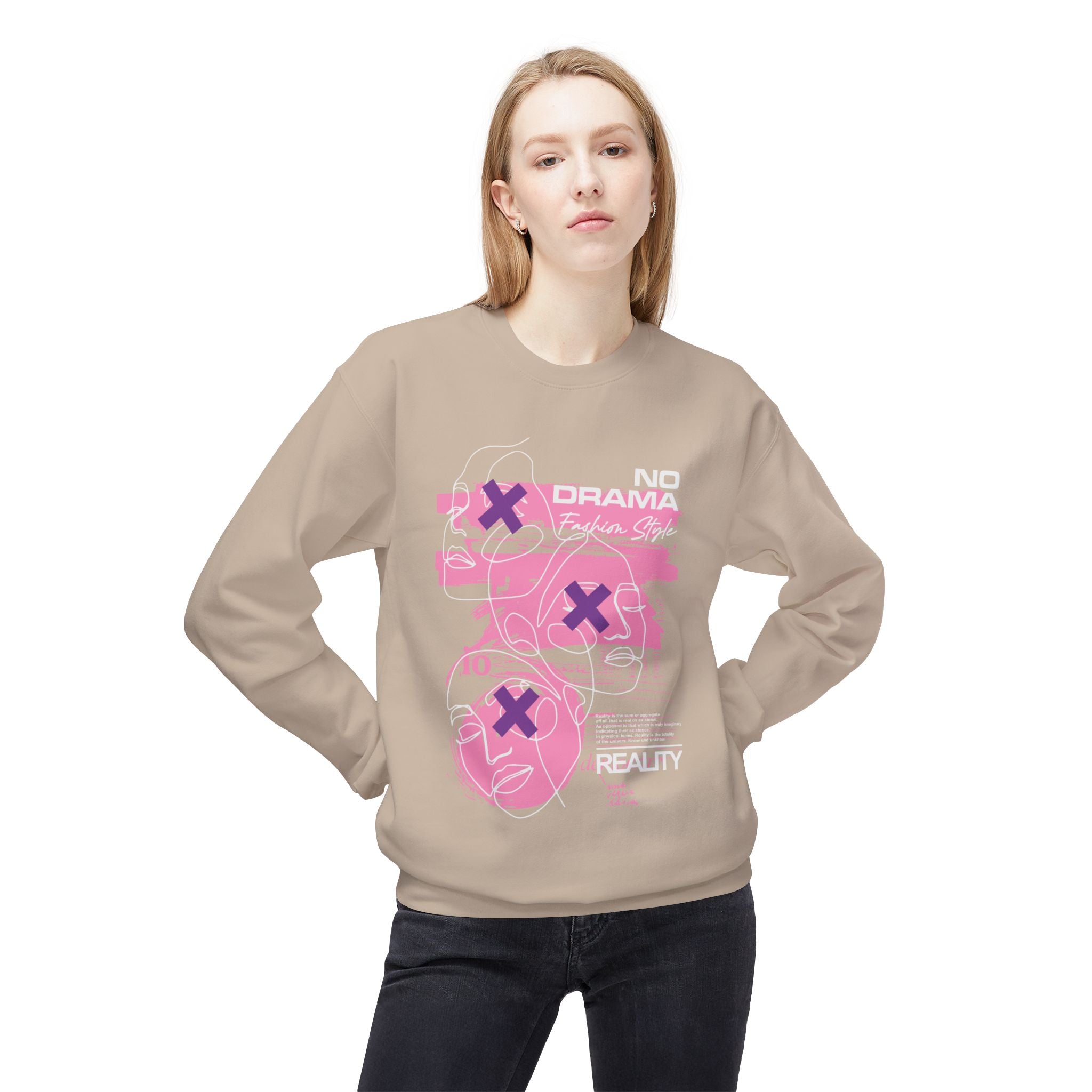 Fashion Sweatshirt - No Drama Style