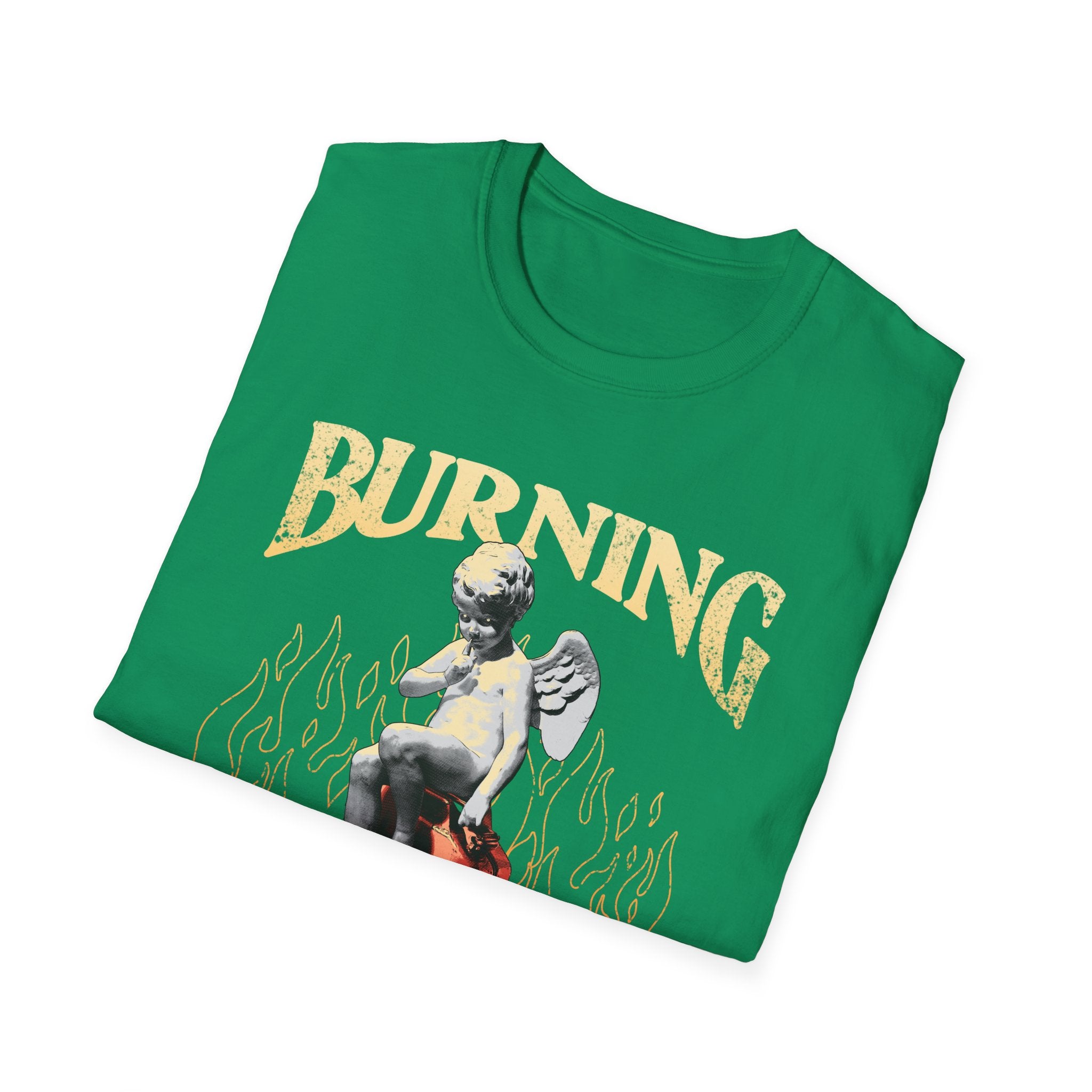 Retro Graphic Tee - Vintage Cherub Shirt