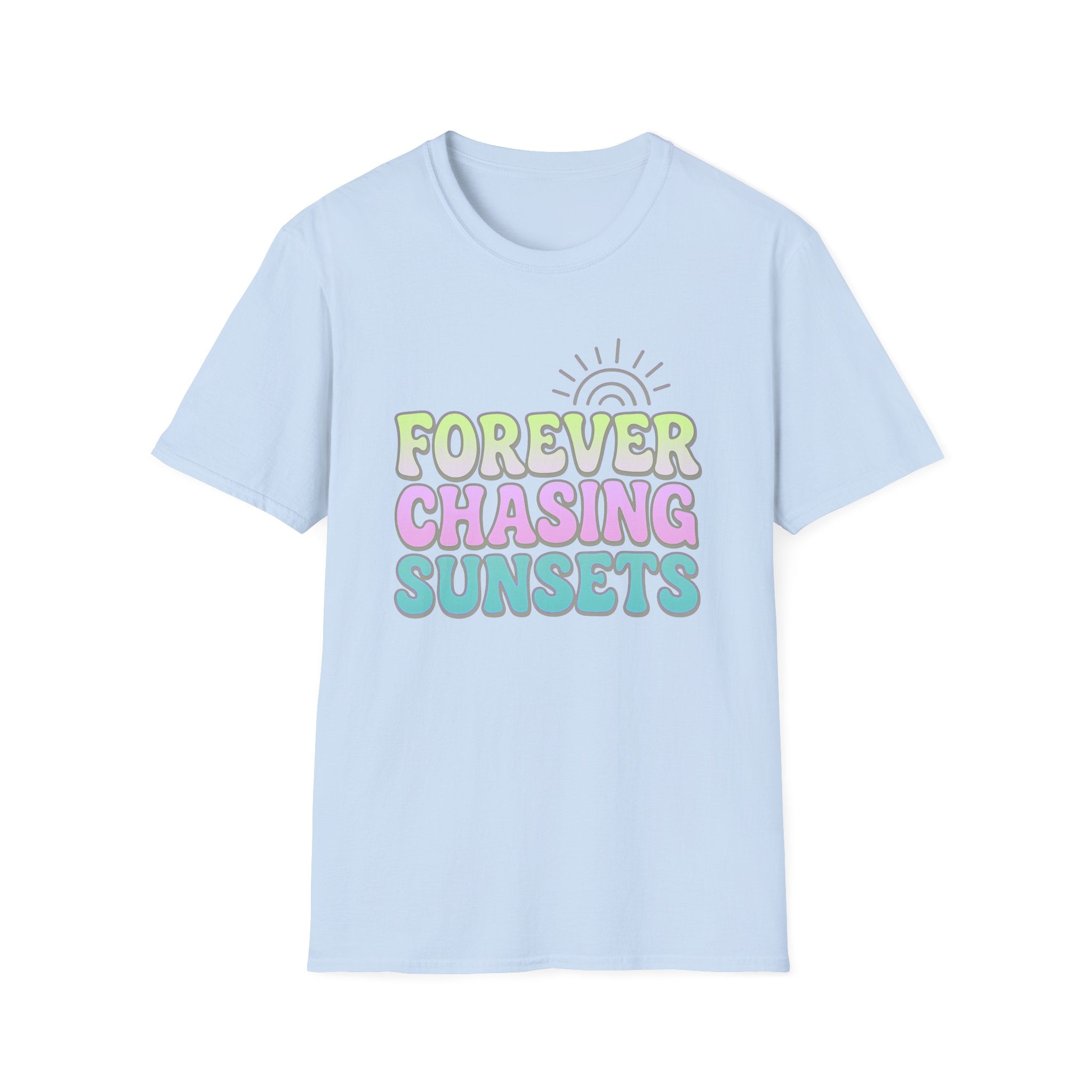 Pastel Womens Tee - Chasing Sunsets Shirt