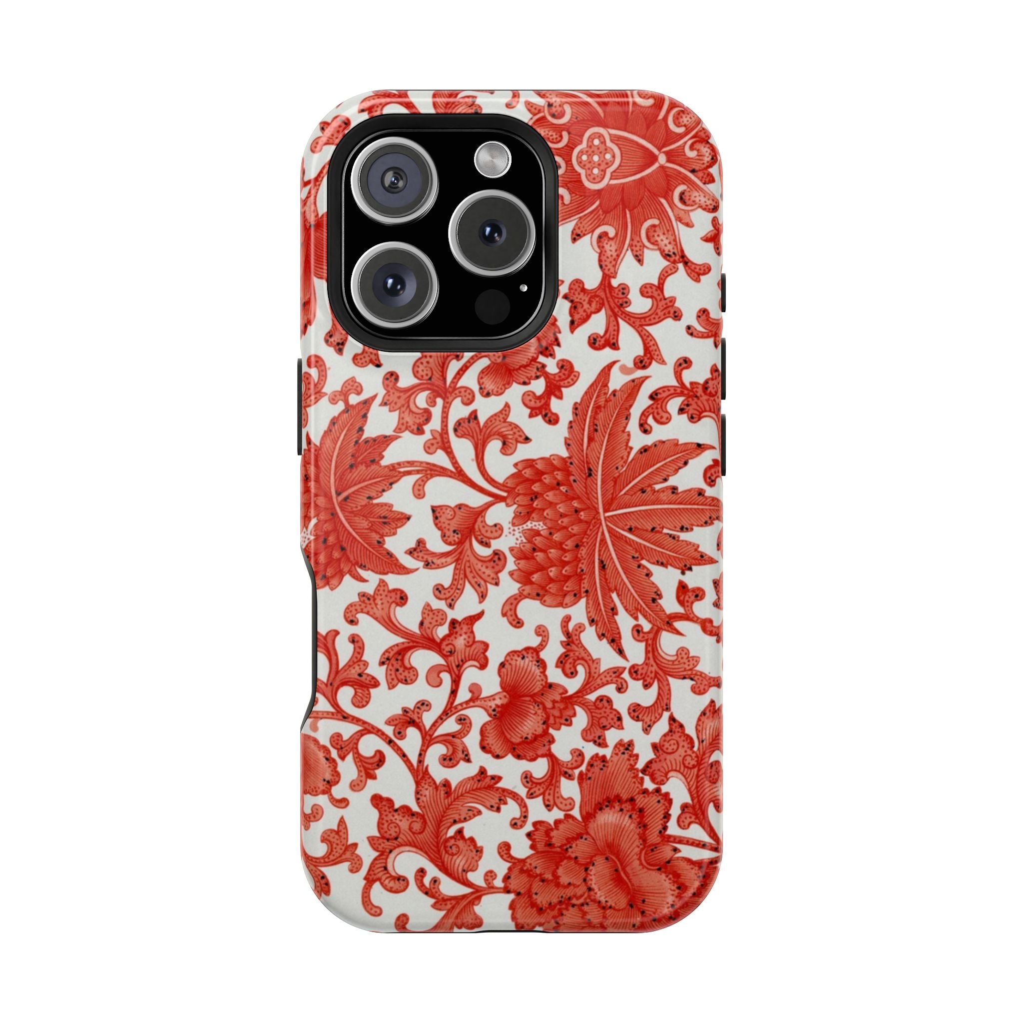 Traditional Magnetic Case - iPhone 16 Floral