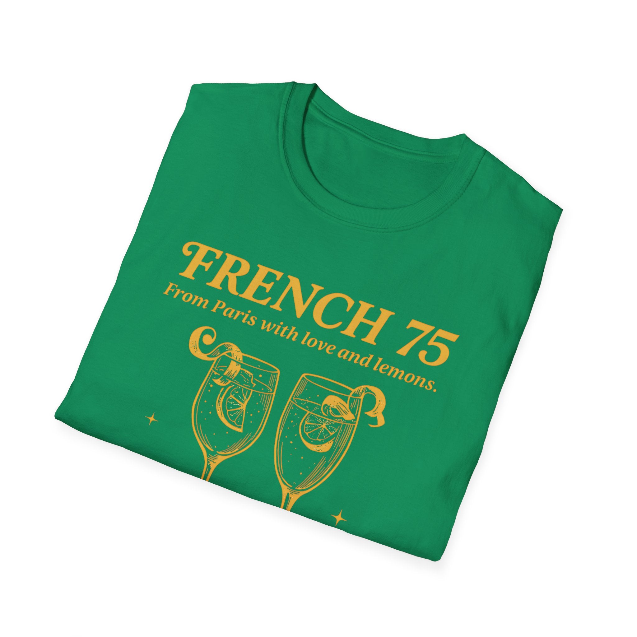 Vintage Womens Tee - French 75 Shirt