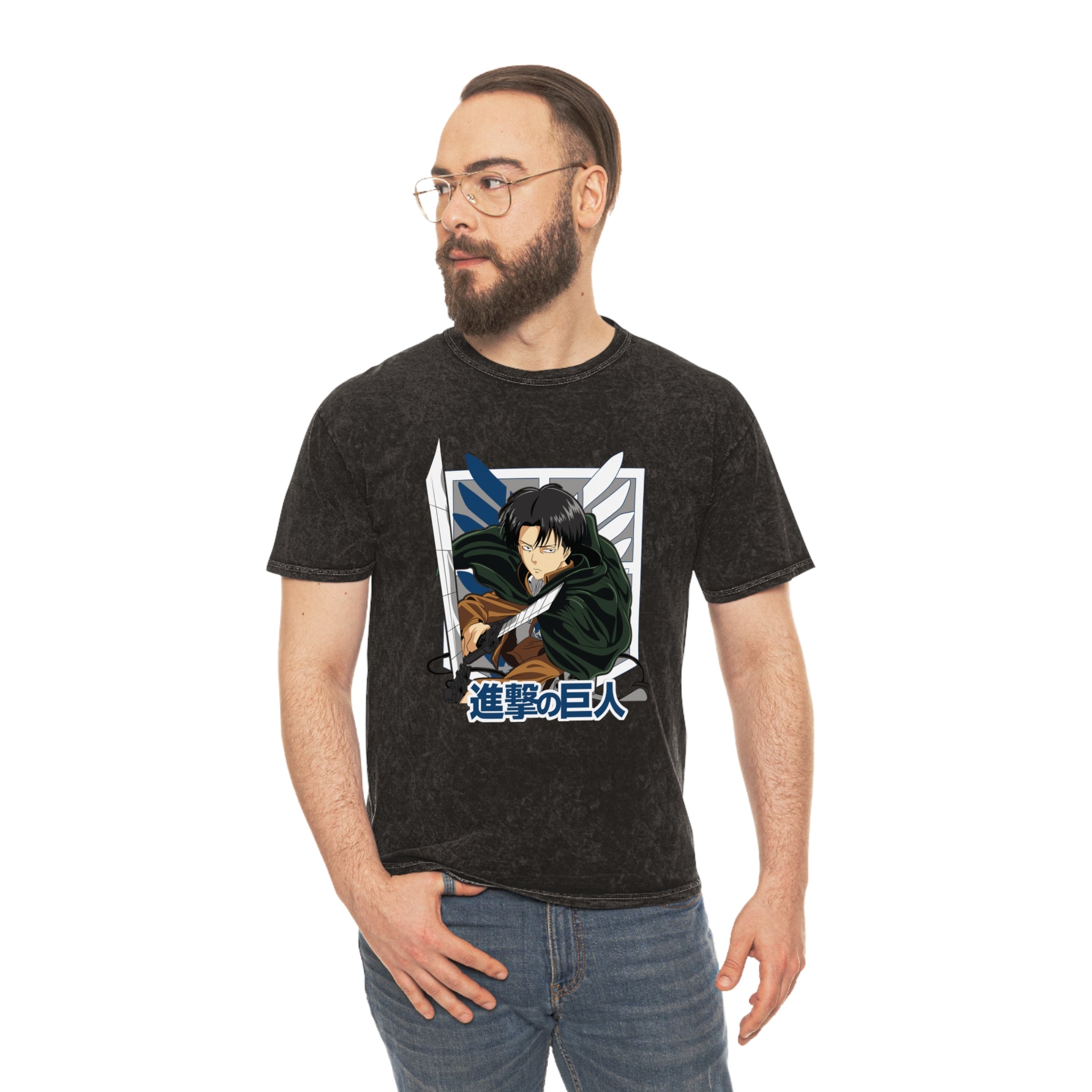 Mineral Wash T-Shirt - Anime