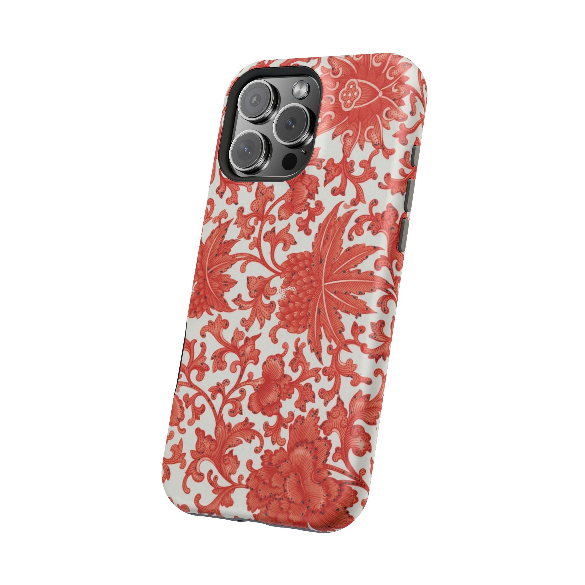 Traditional Magnetic Case - iPhone 16 Floral