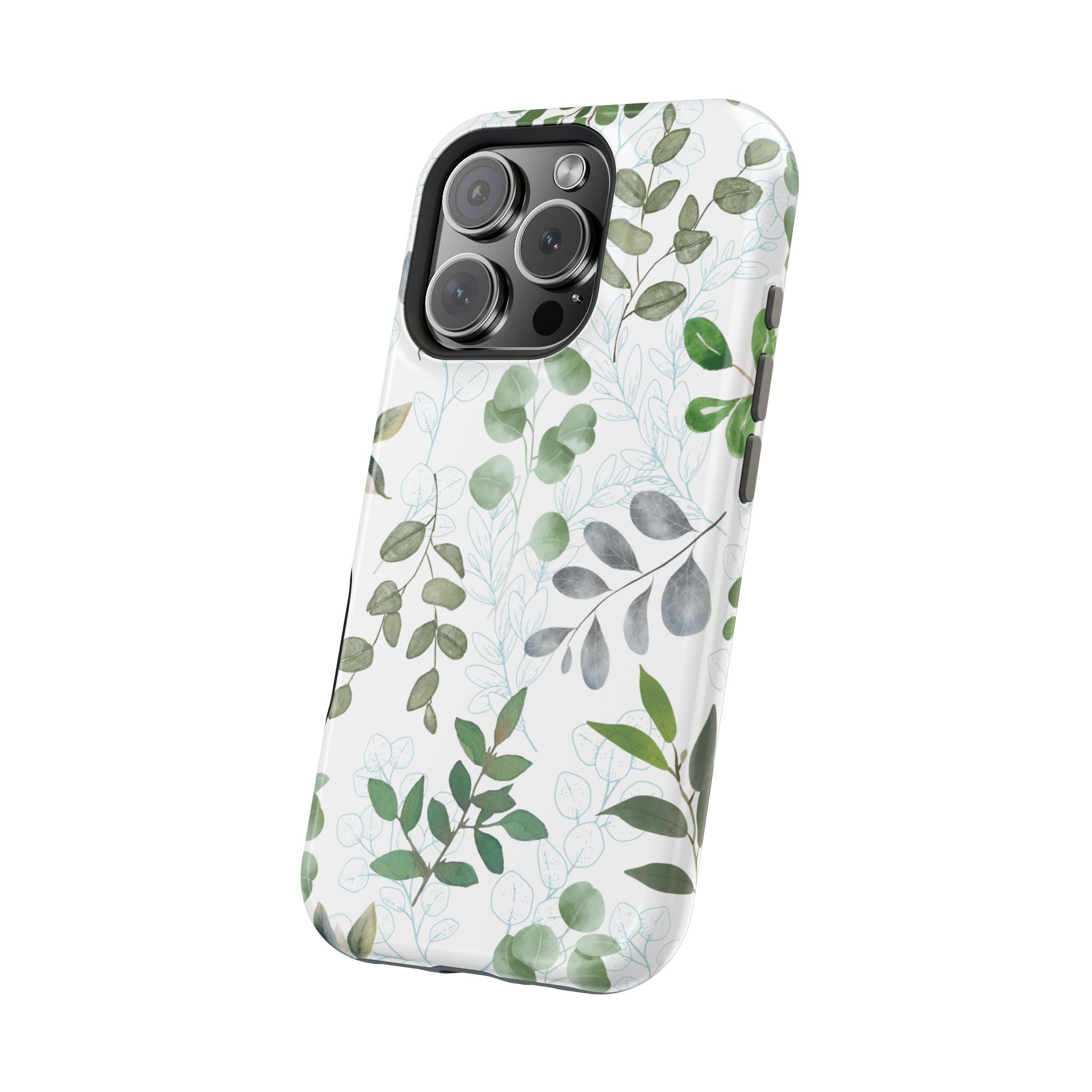 Botanical iPhone 16 Case - Watercolor Plant Magnet Case
