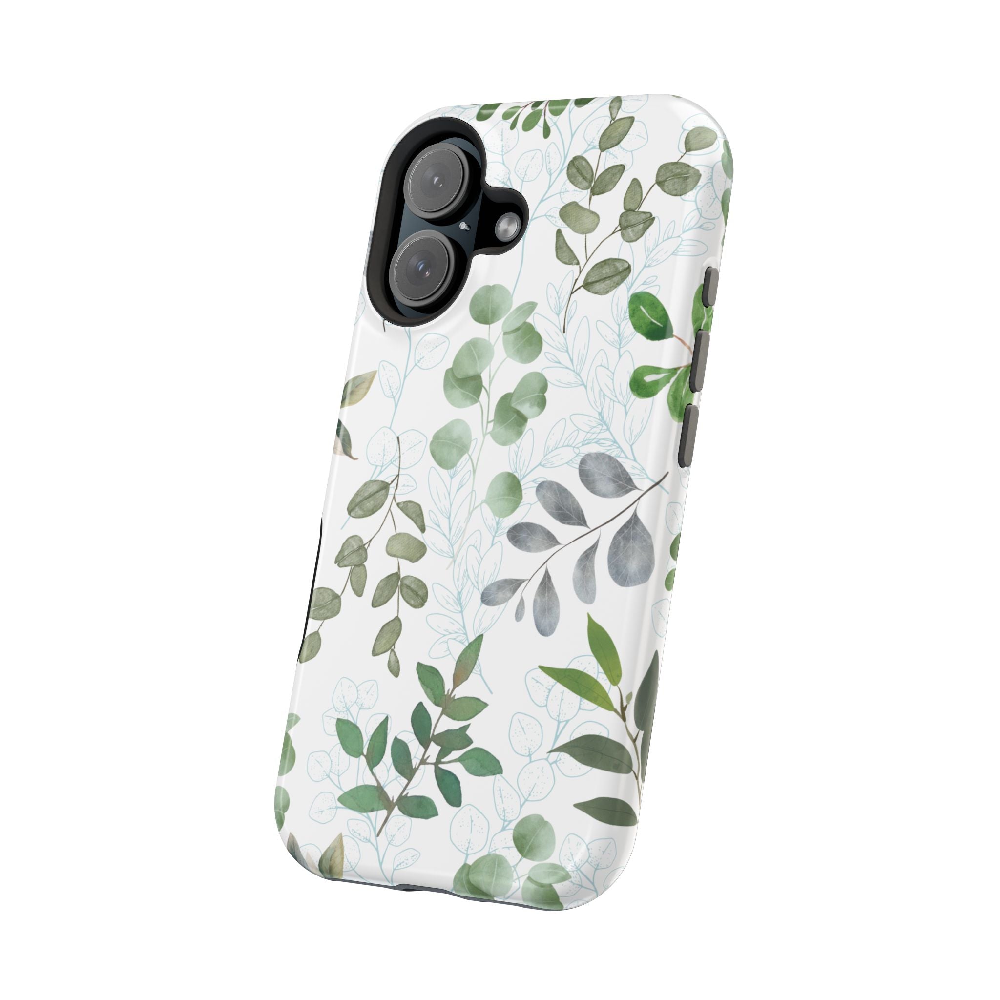 Botanical iPhone 16 Case - Watercolor Plant Magnet Case