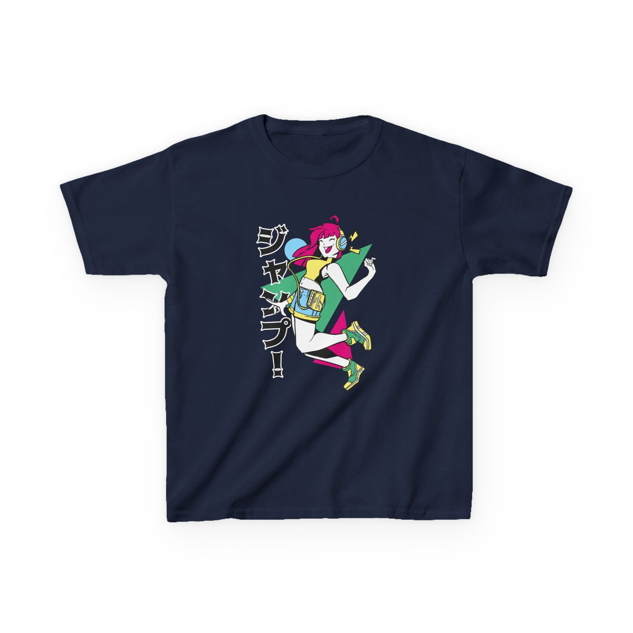 Retro Pop Kids Tee - Anime Girl Shirt