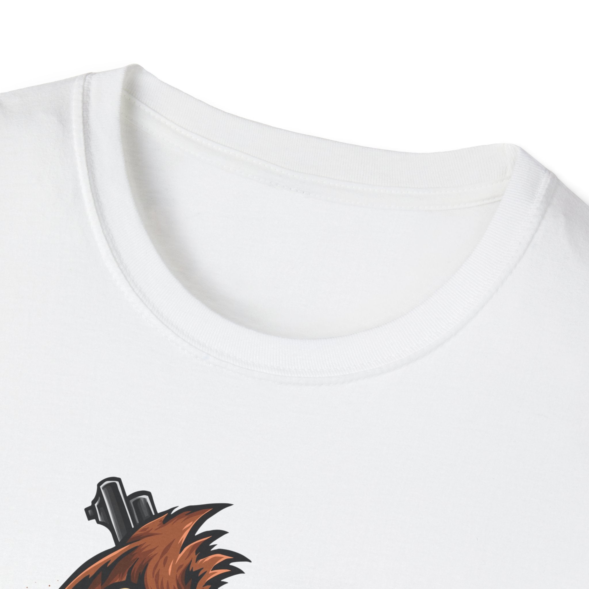 Grunge Gorilla Tee - Cartoon Weapon Shirt