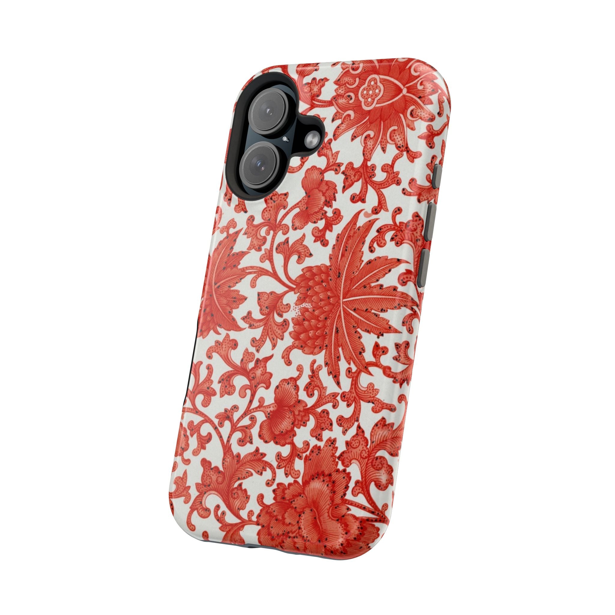 Traditional Magnetic Case - iPhone 16 Floral