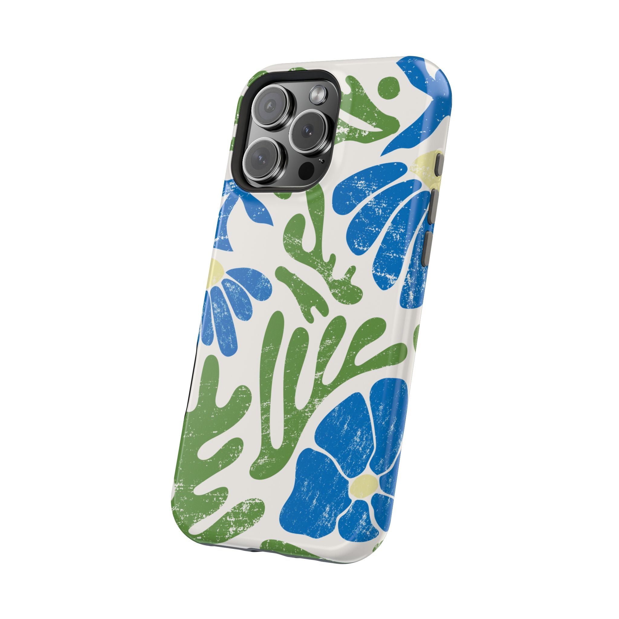 Floral Magnetic Case - Tough iPhone Cover