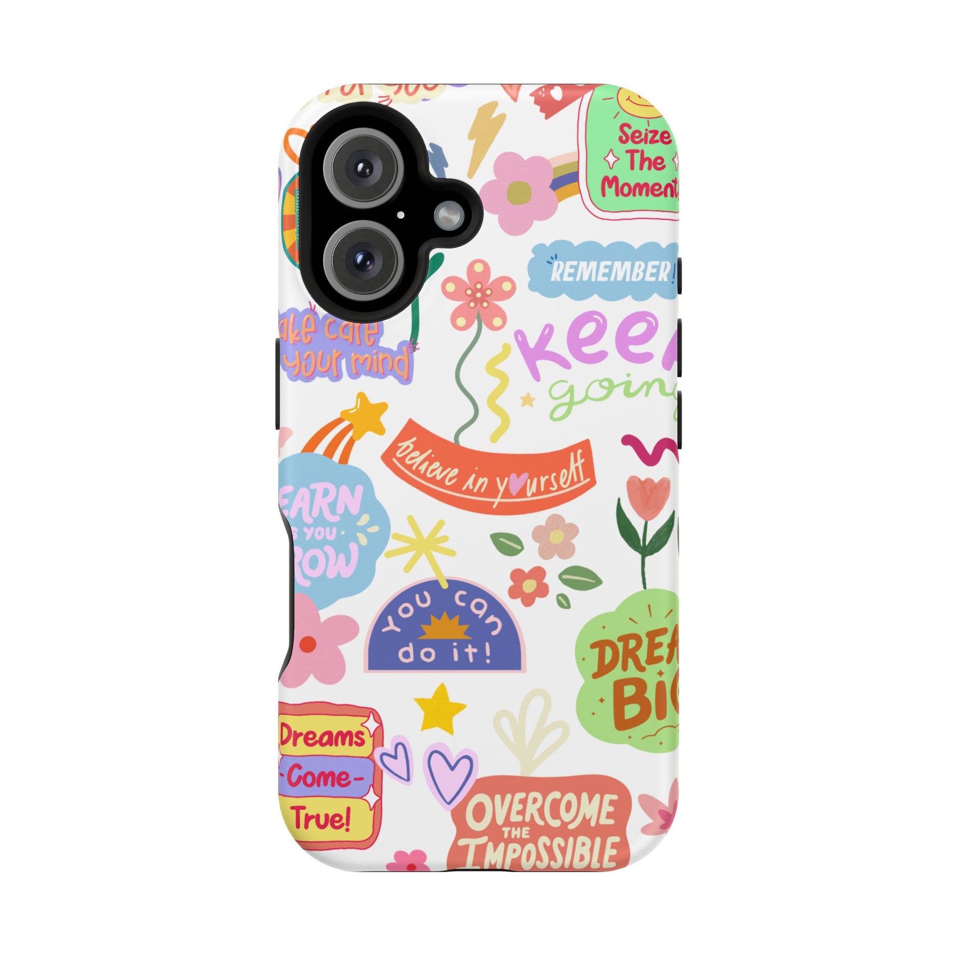 Motivational iPhone Case - Tough Collage Cover