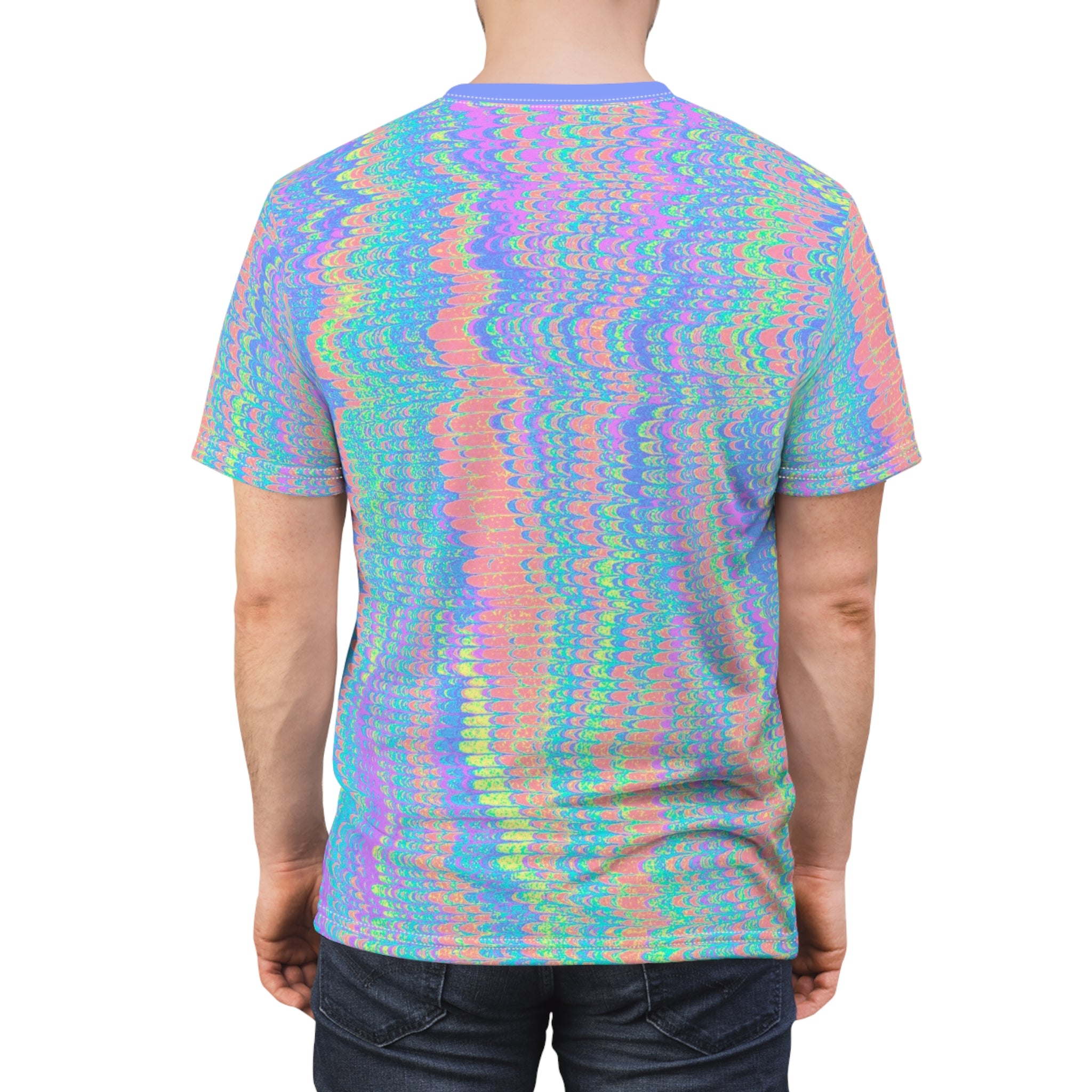 Psychedelic Tee - Unisex Cut & Sew T-Shirt