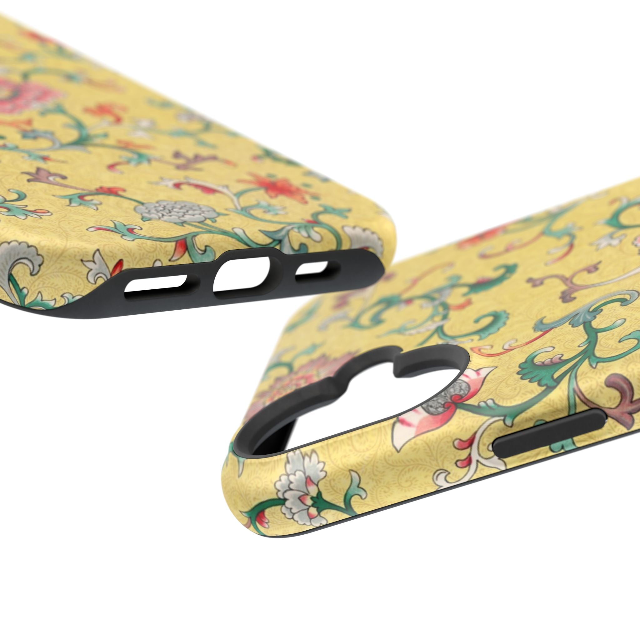 Traditional iPhone Case - Magnetic Floral Cover