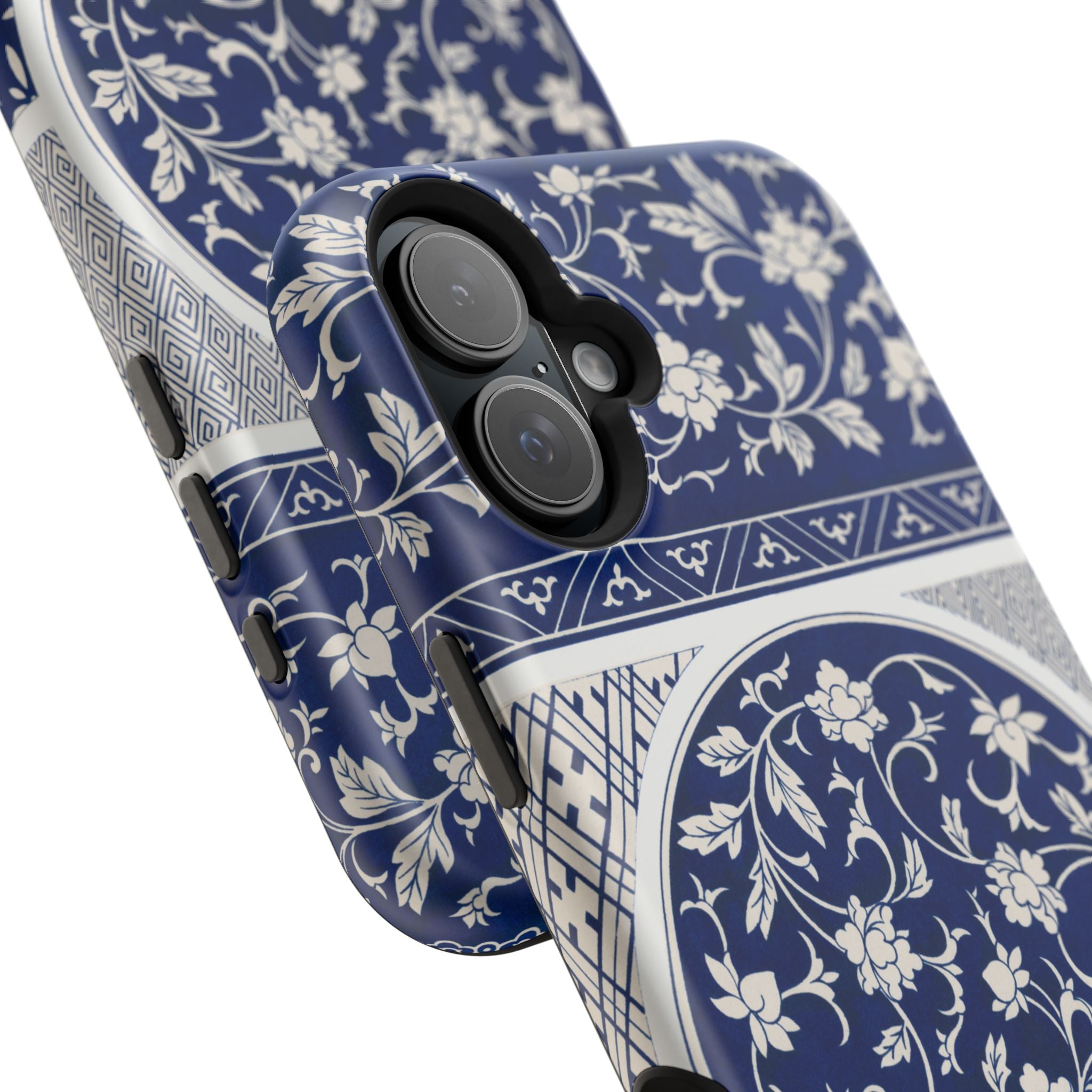 Traditional Chinese iPhone Case - Blue White Floral Case