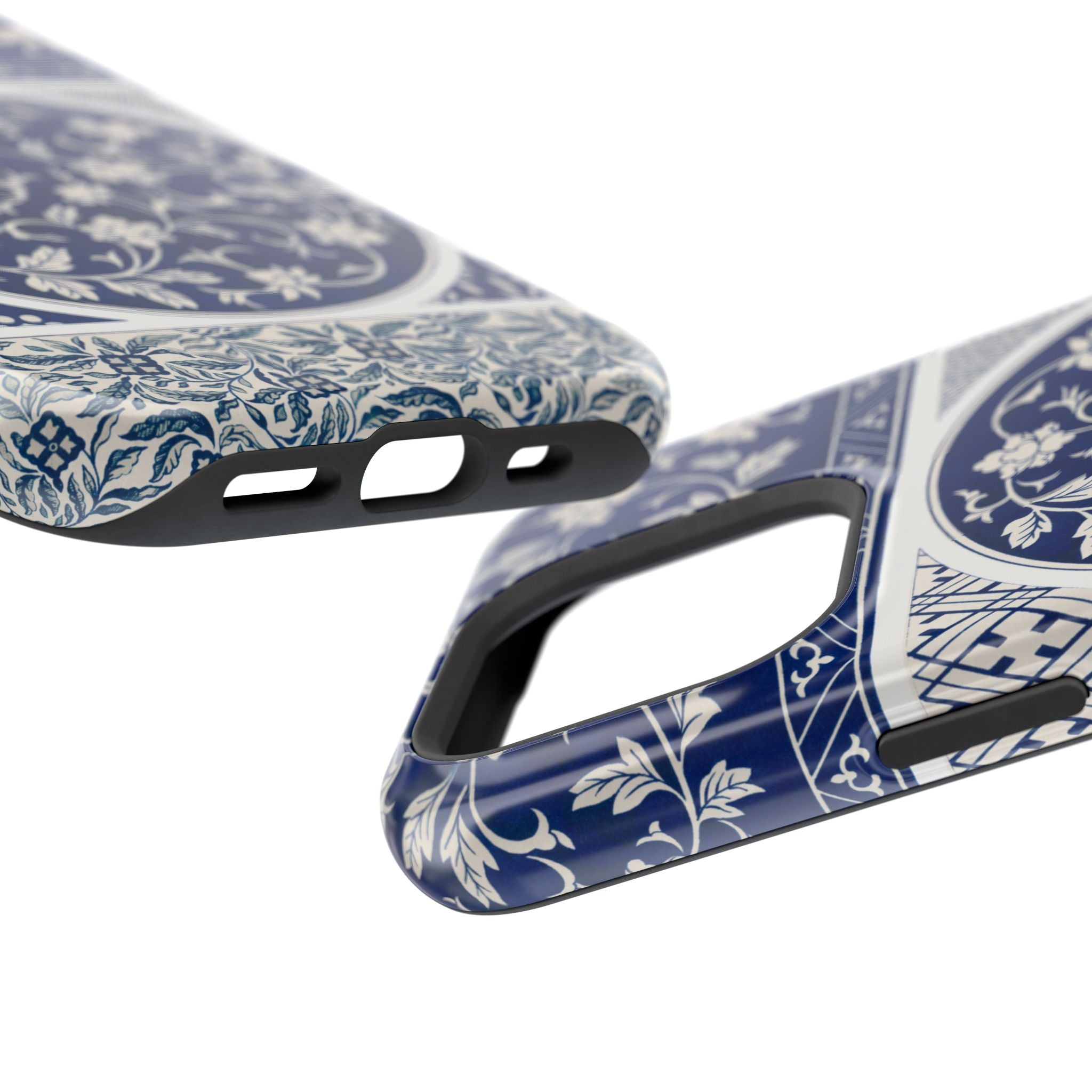 Traditional Chinese iPhone Case - Blue White Floral Case