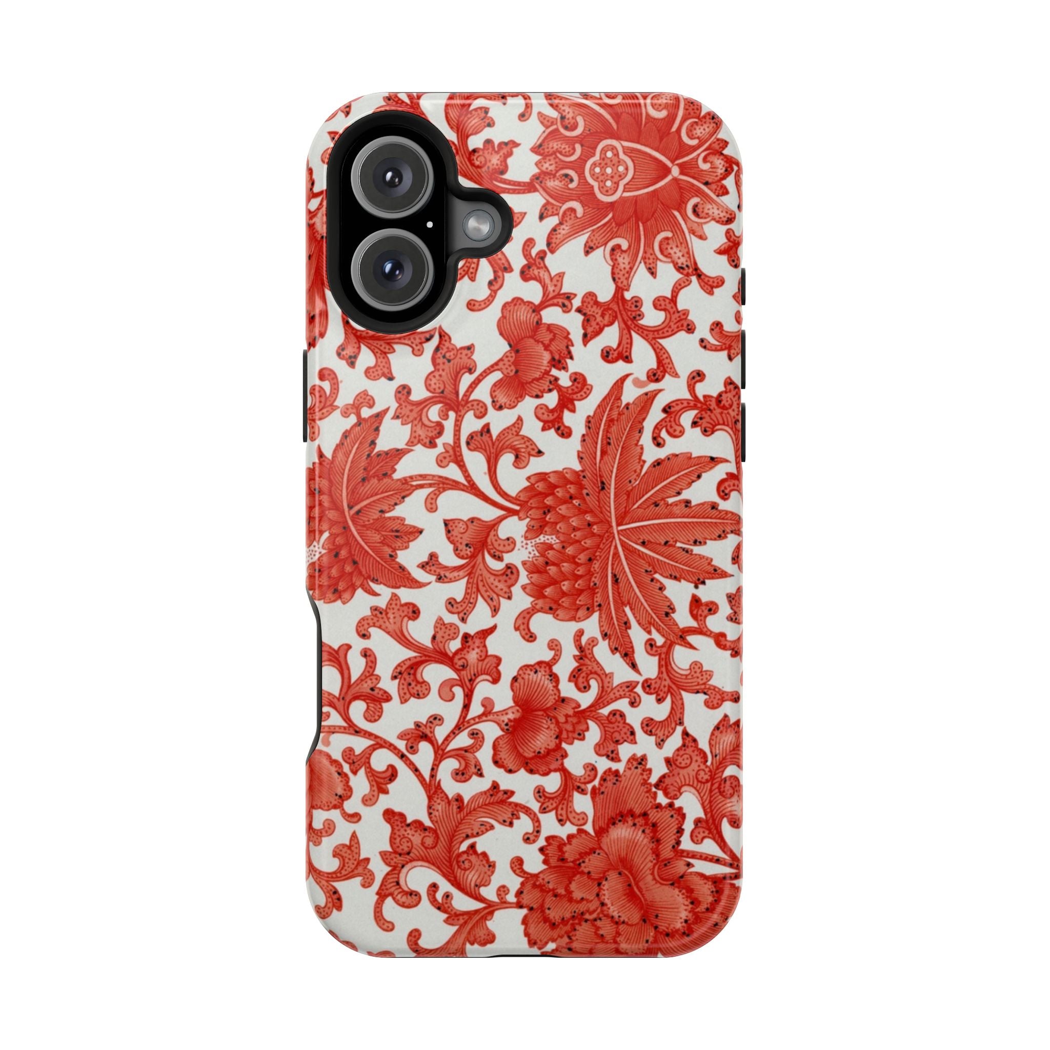 Traditional Magnetic Case - iPhone 16 Floral