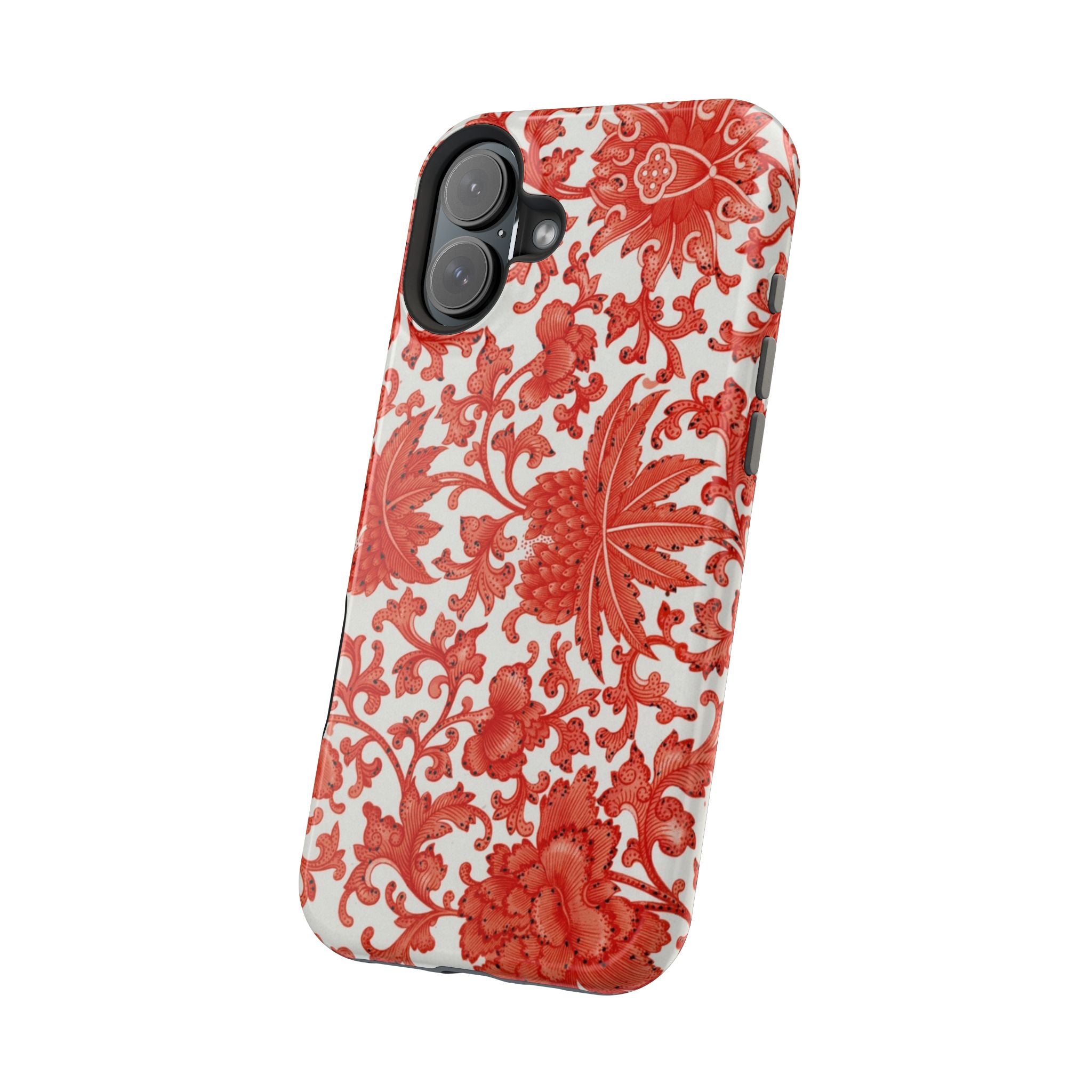 Traditional Magnetic Case - iPhone 16 Floral