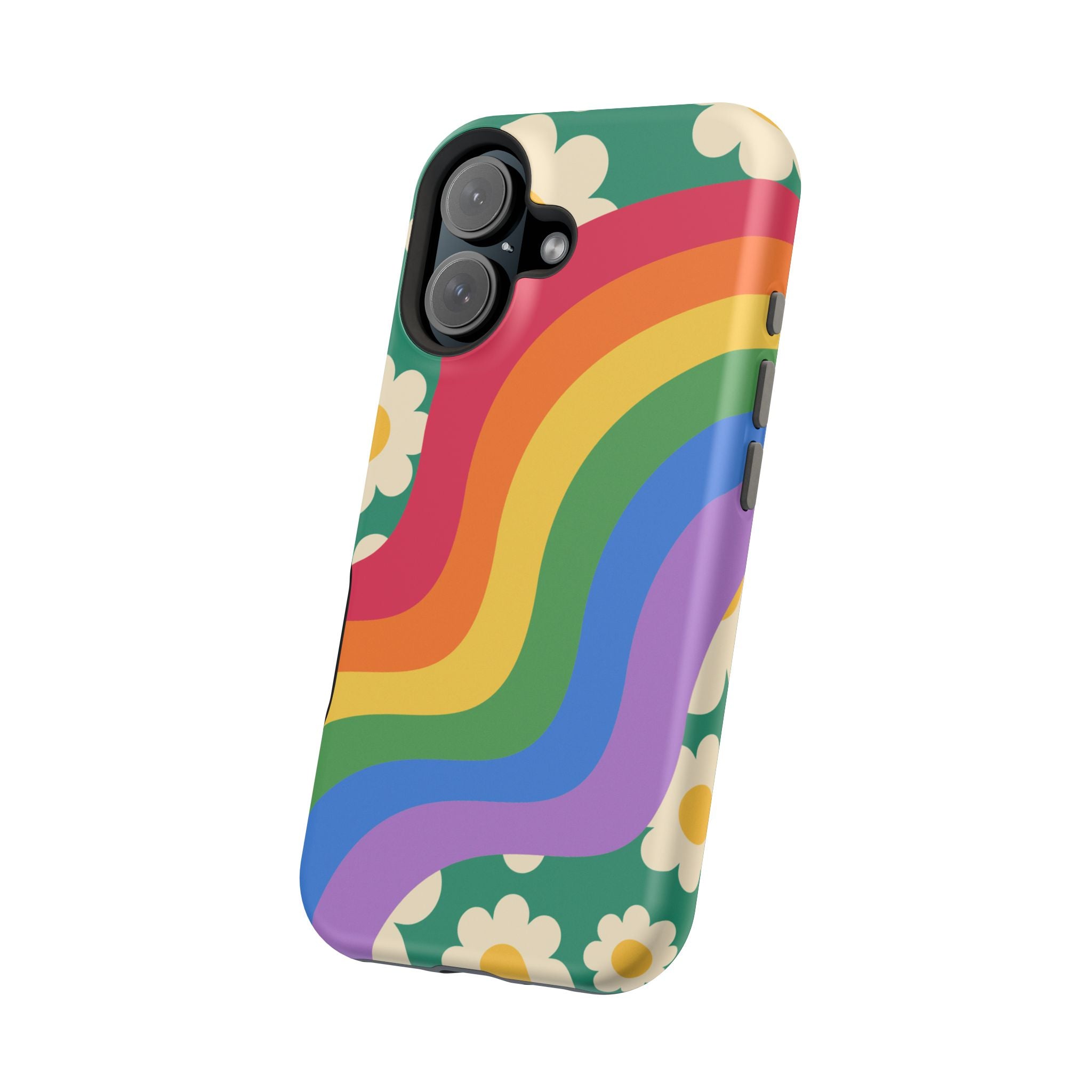 Vintage iPhone Tough Case - Retro Magnetic Cover