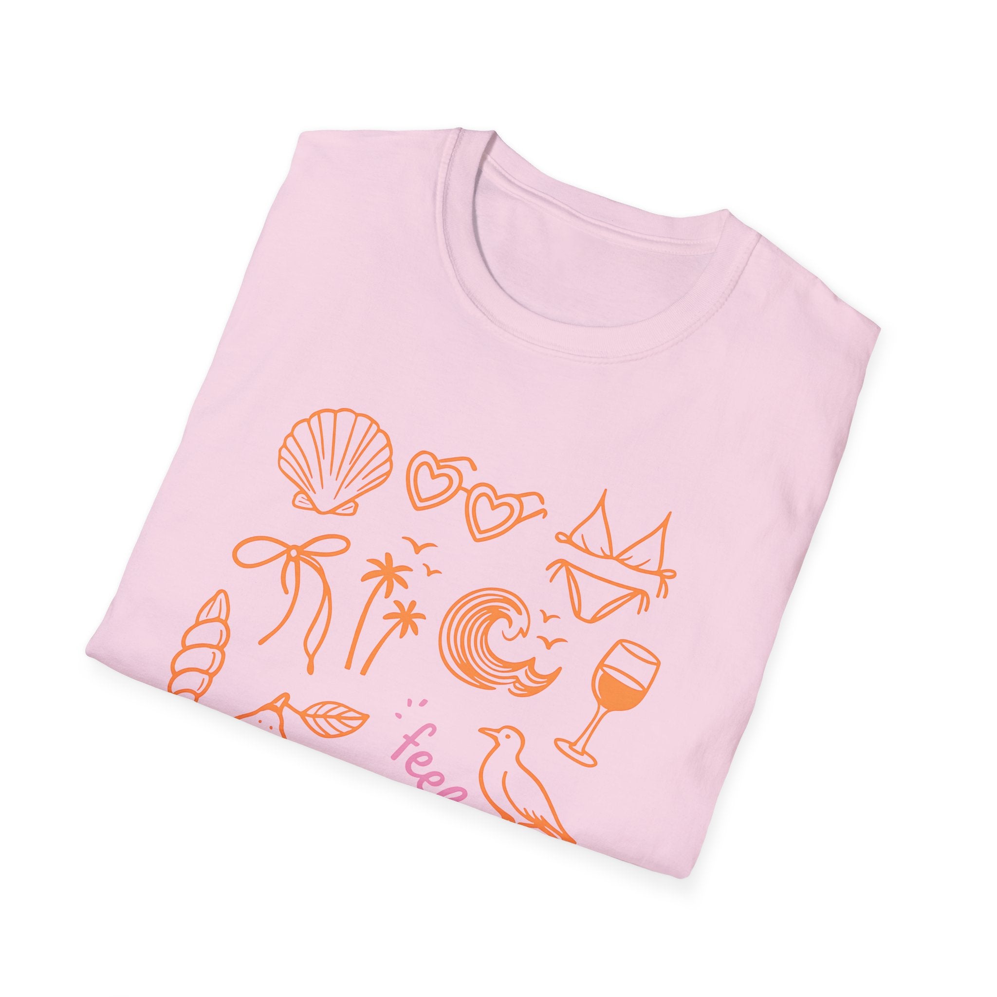 Beach Graphic Tee - Feelin Beachy Shirt