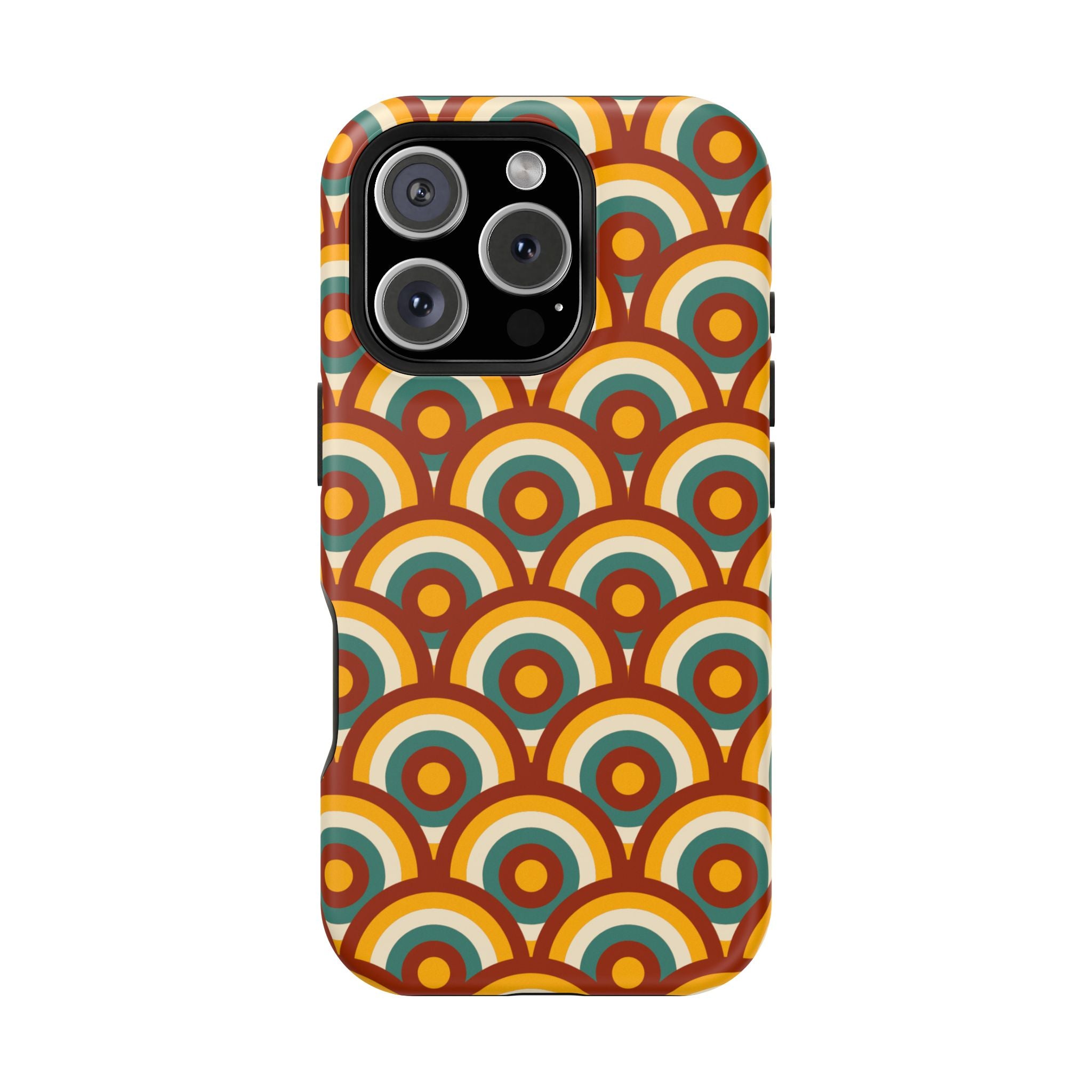 Retro iPhone Case - Geometric Phone Cover