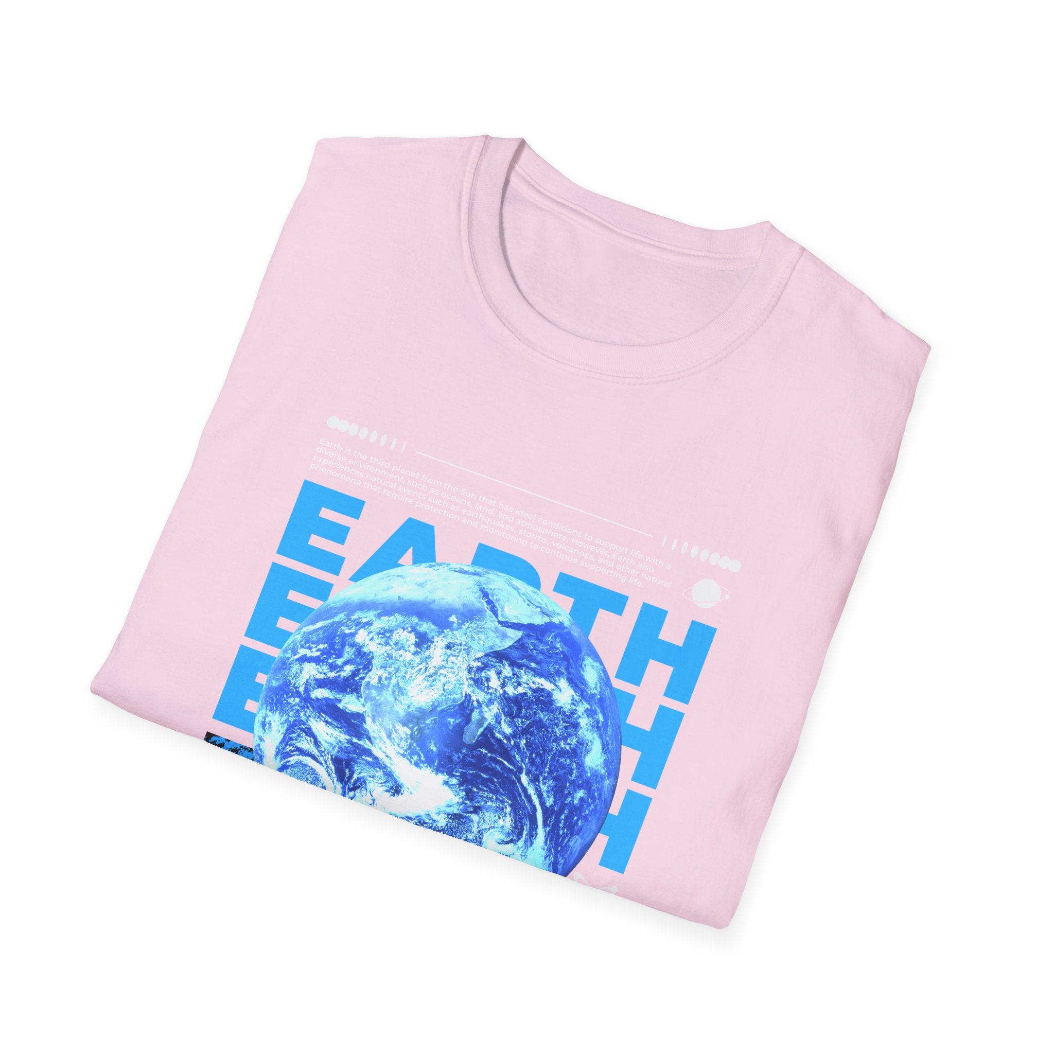 Cosmic Womens Tee - Earth Graphic Shirt