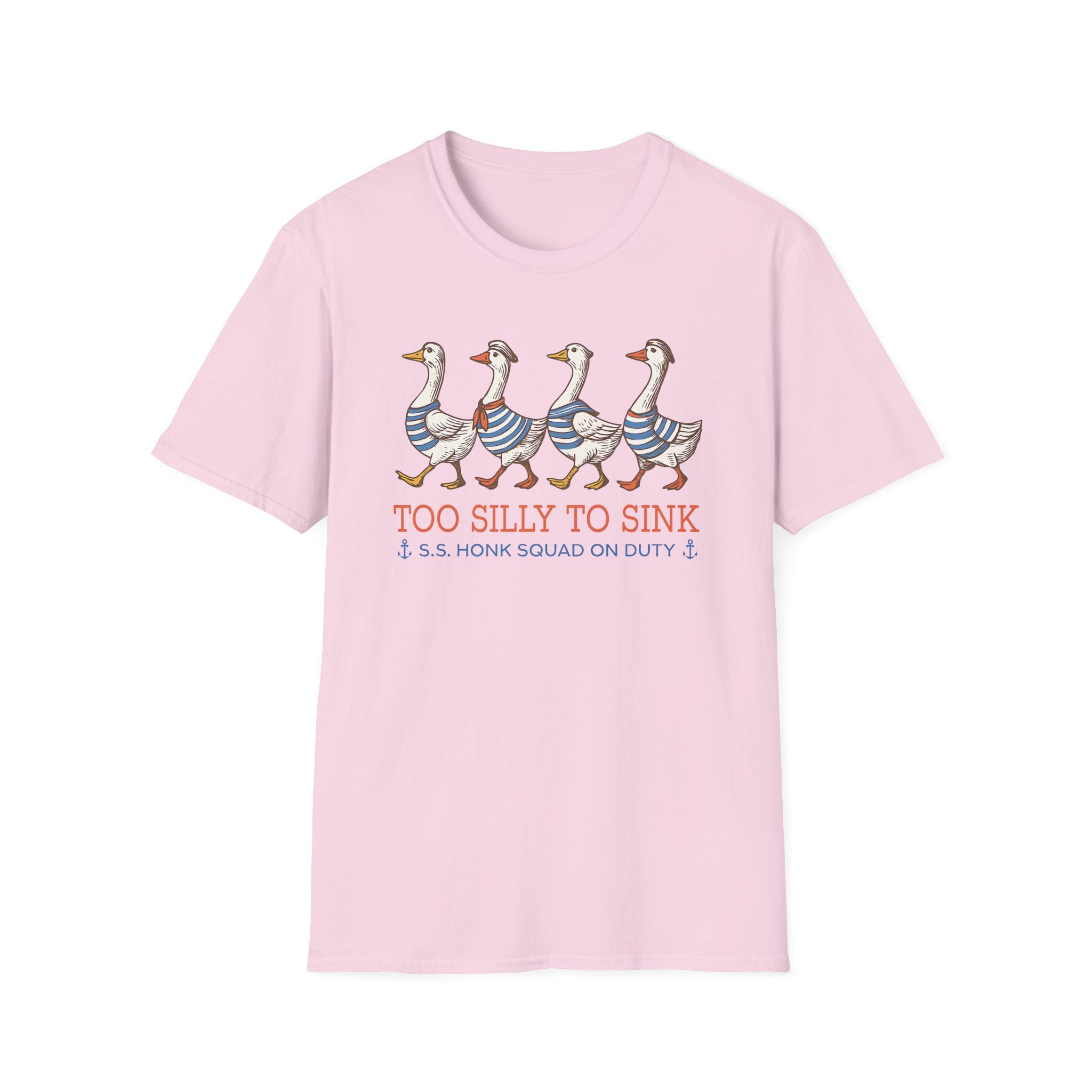 Nautical Duck Tee - Silly Cartoon Shirt