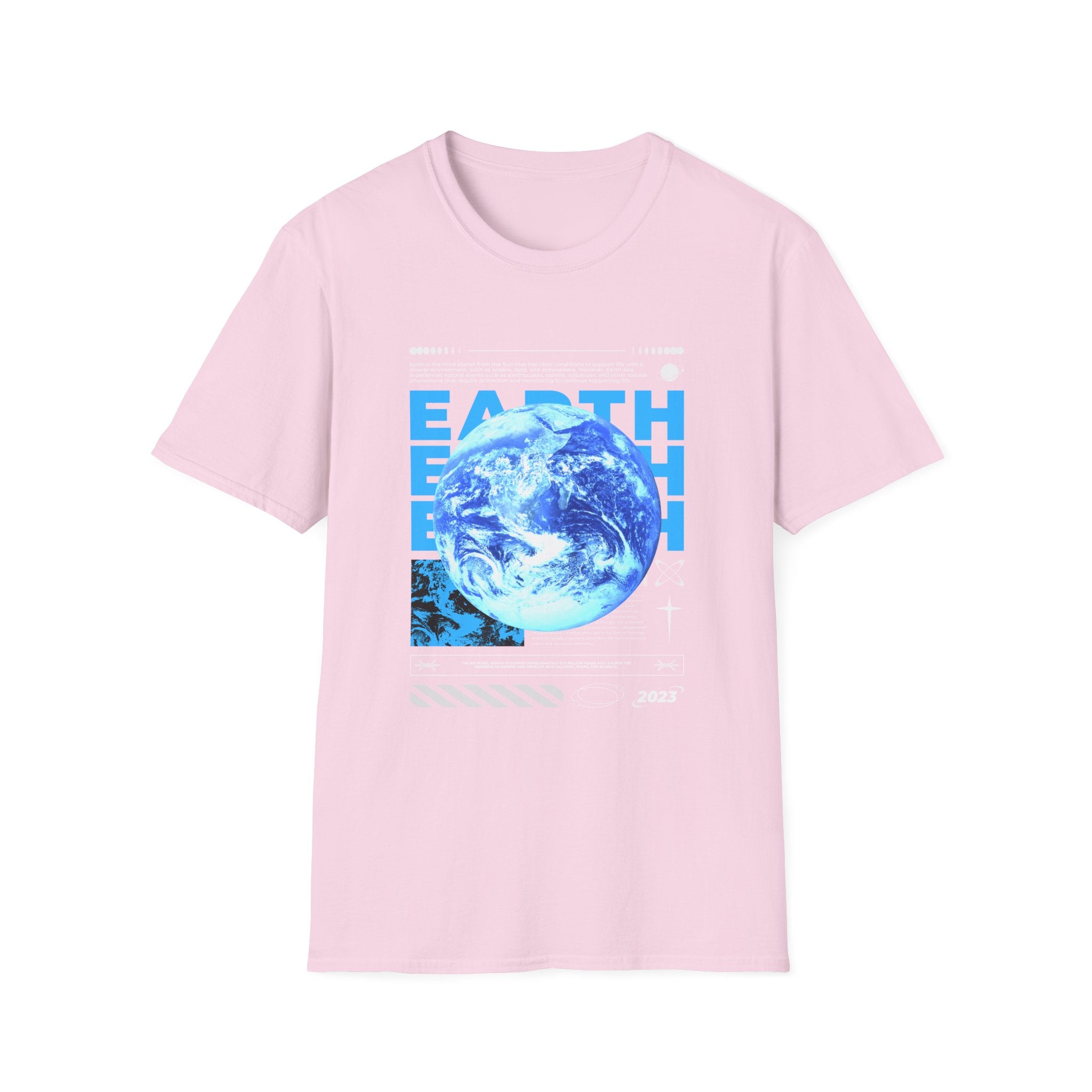 Cosmic Womens Tee - Earth Graphic Shirt