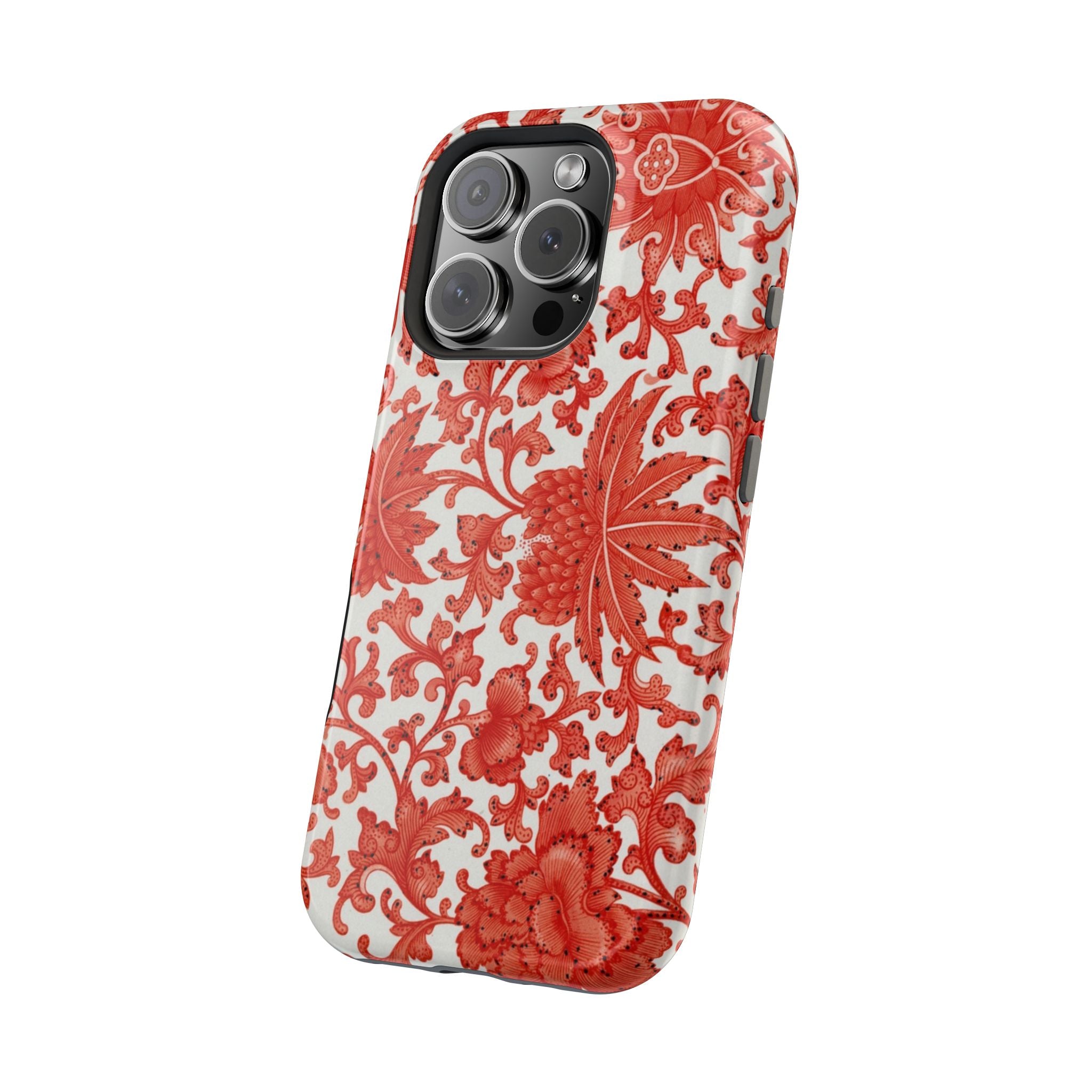 Traditional Magnetic Case - iPhone 16 Floral