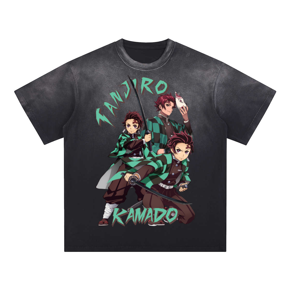 270GSM Unisex Washed Gradient T-Shirt