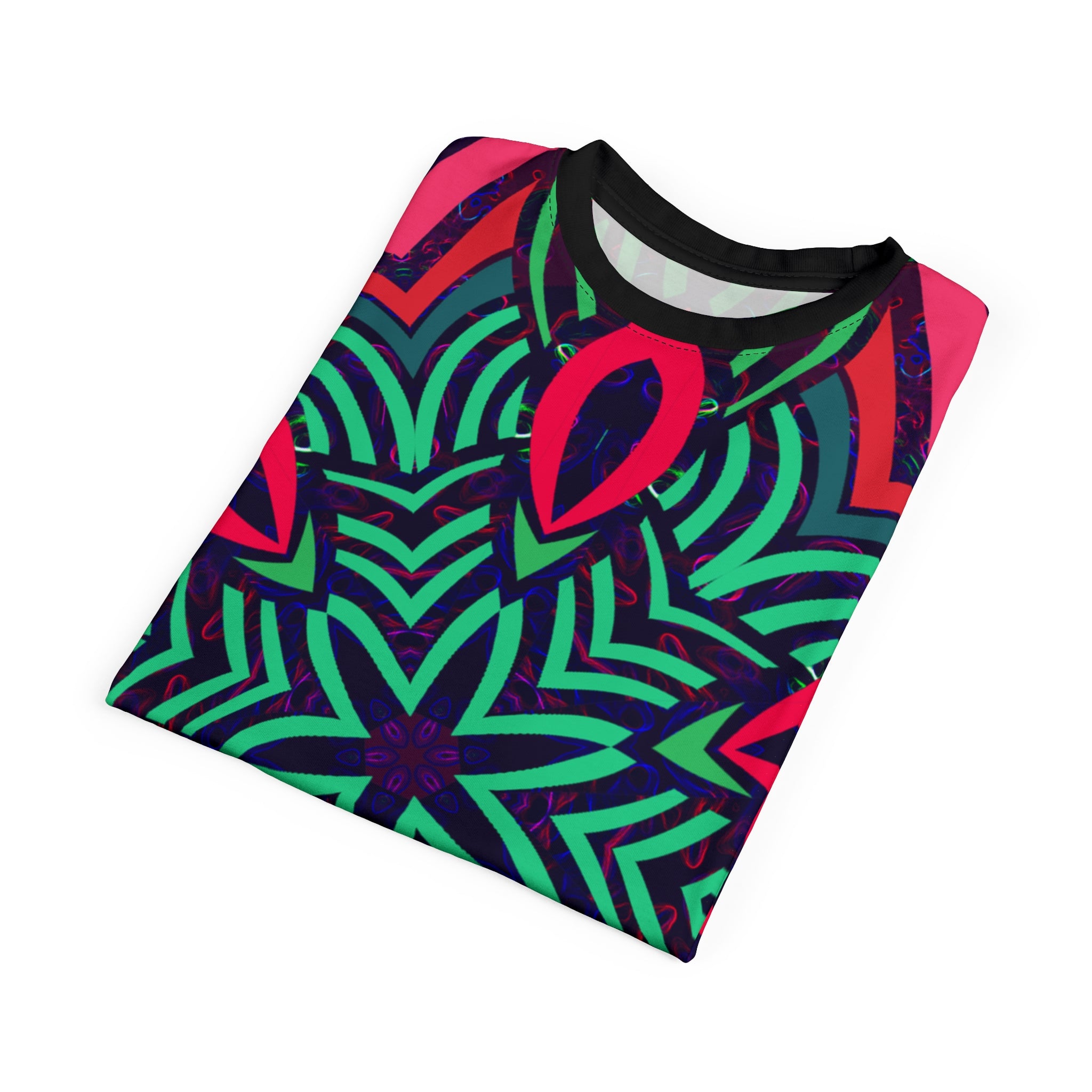 Psychedelic Artwork Tee - Unisex Cut & Sew T-Shirt