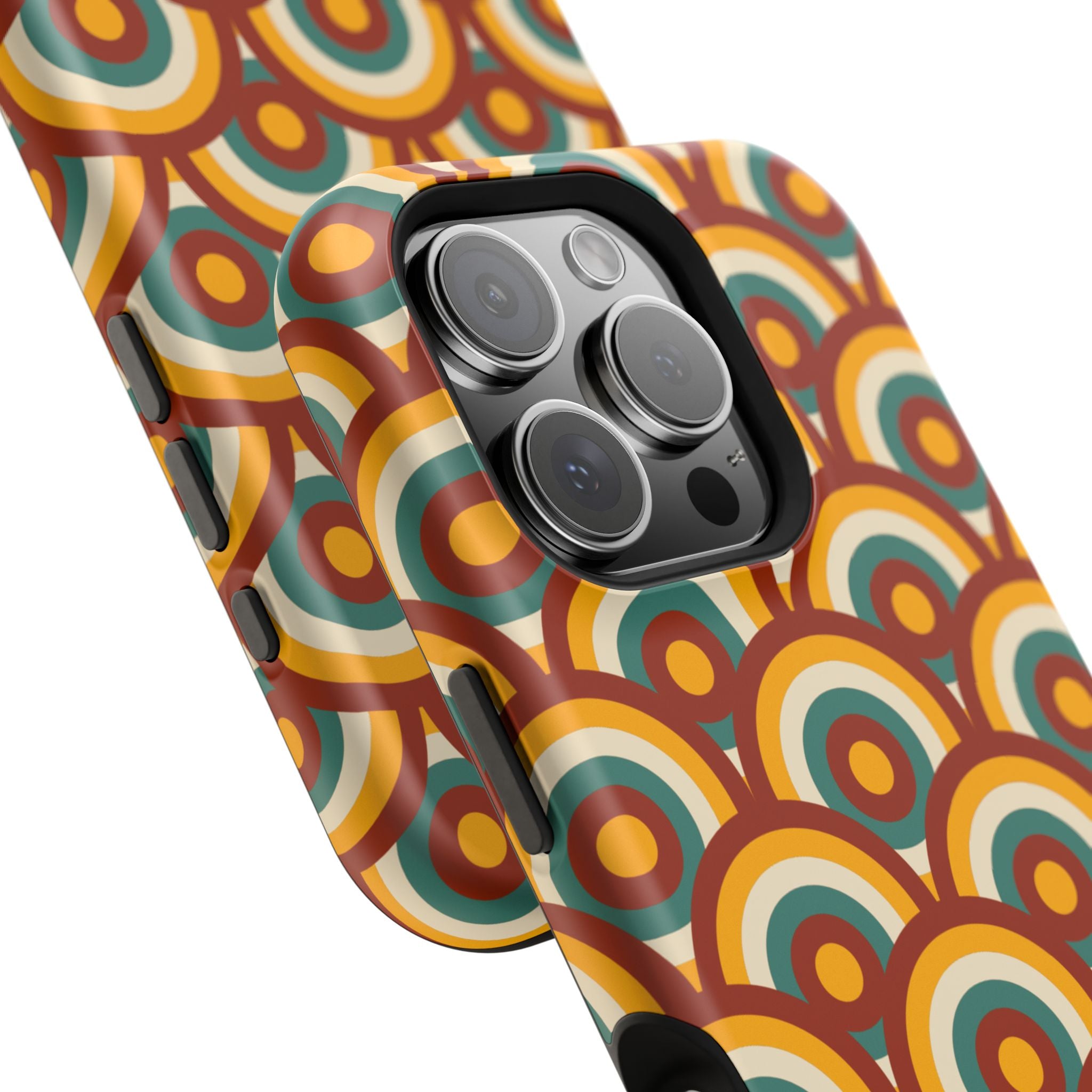 Retro iPhone Case - Geometric Phone Cover
