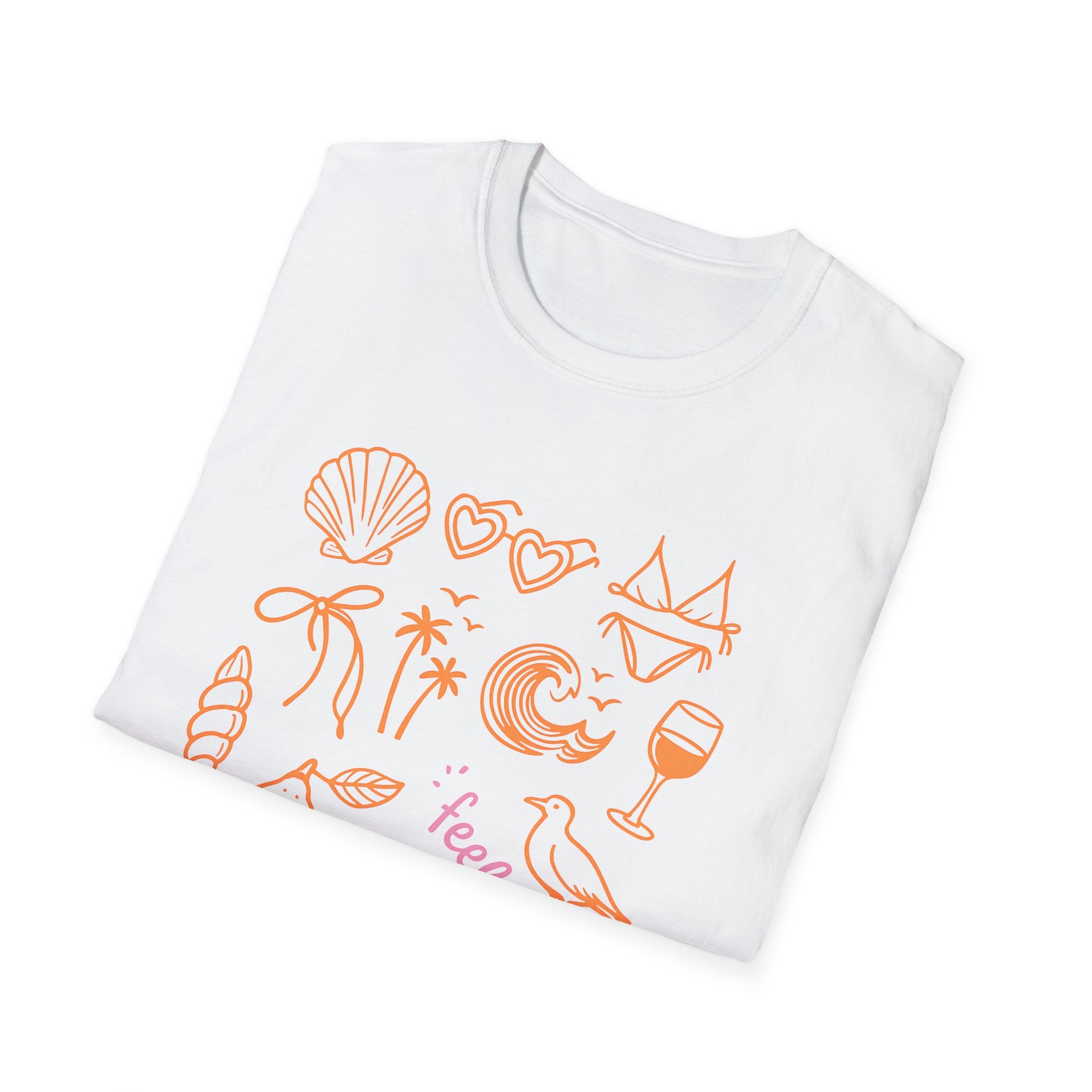 Beach Graphic Tee - Feelin Beachy Shirt