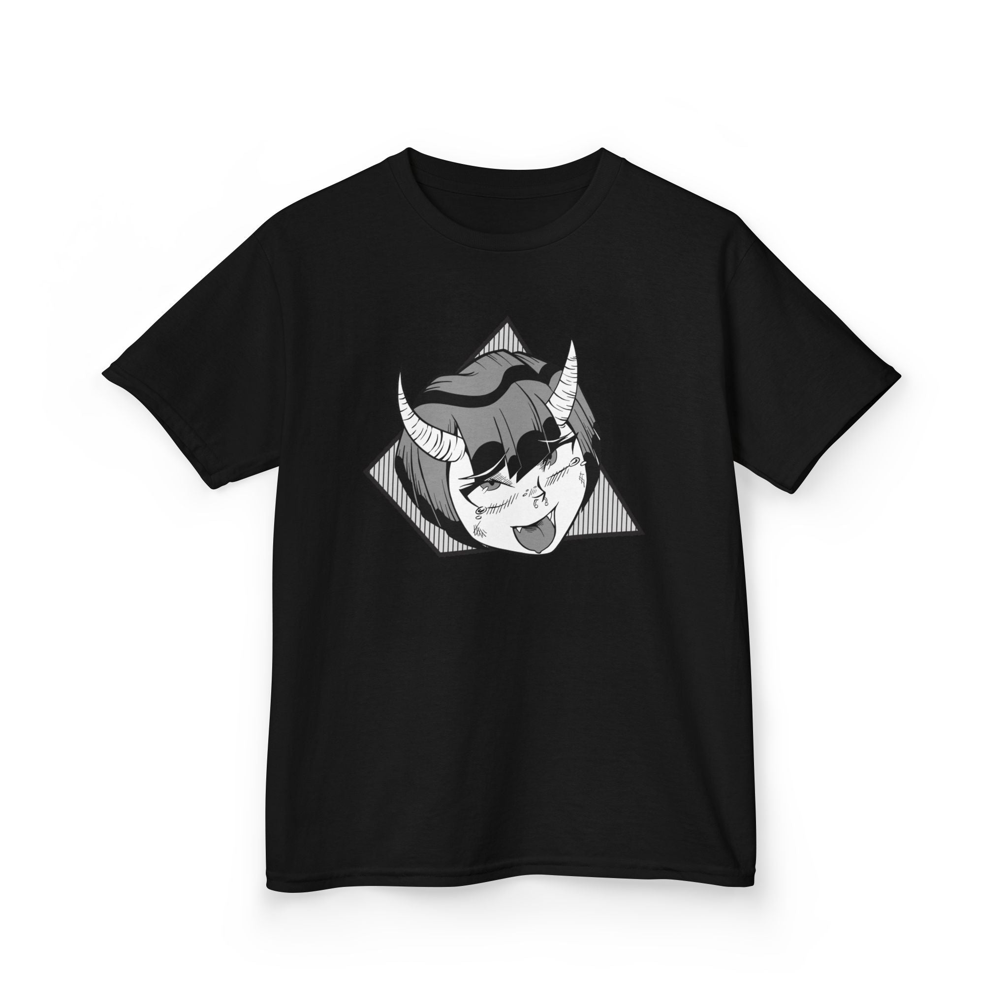 Black T-Shirt with Beachy Vibes