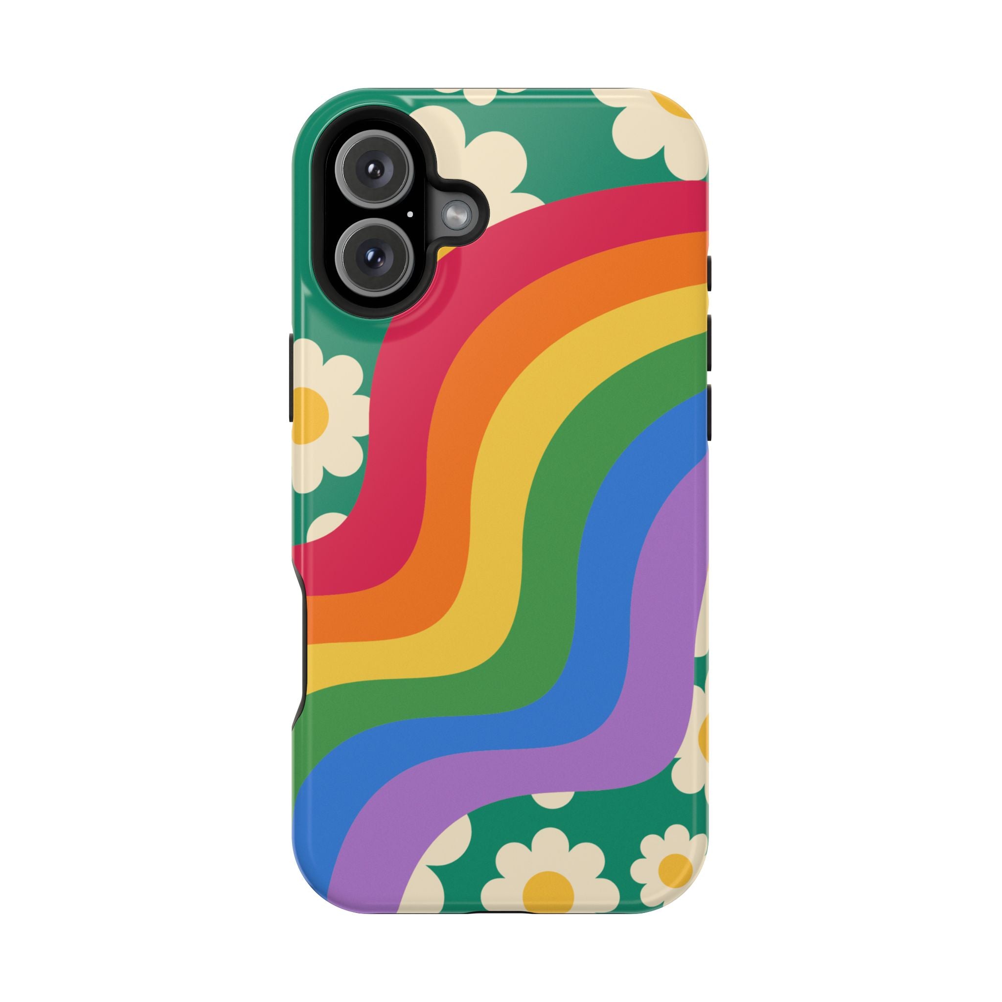 Vintage iPhone Tough Case - Retro Magnetic Cover