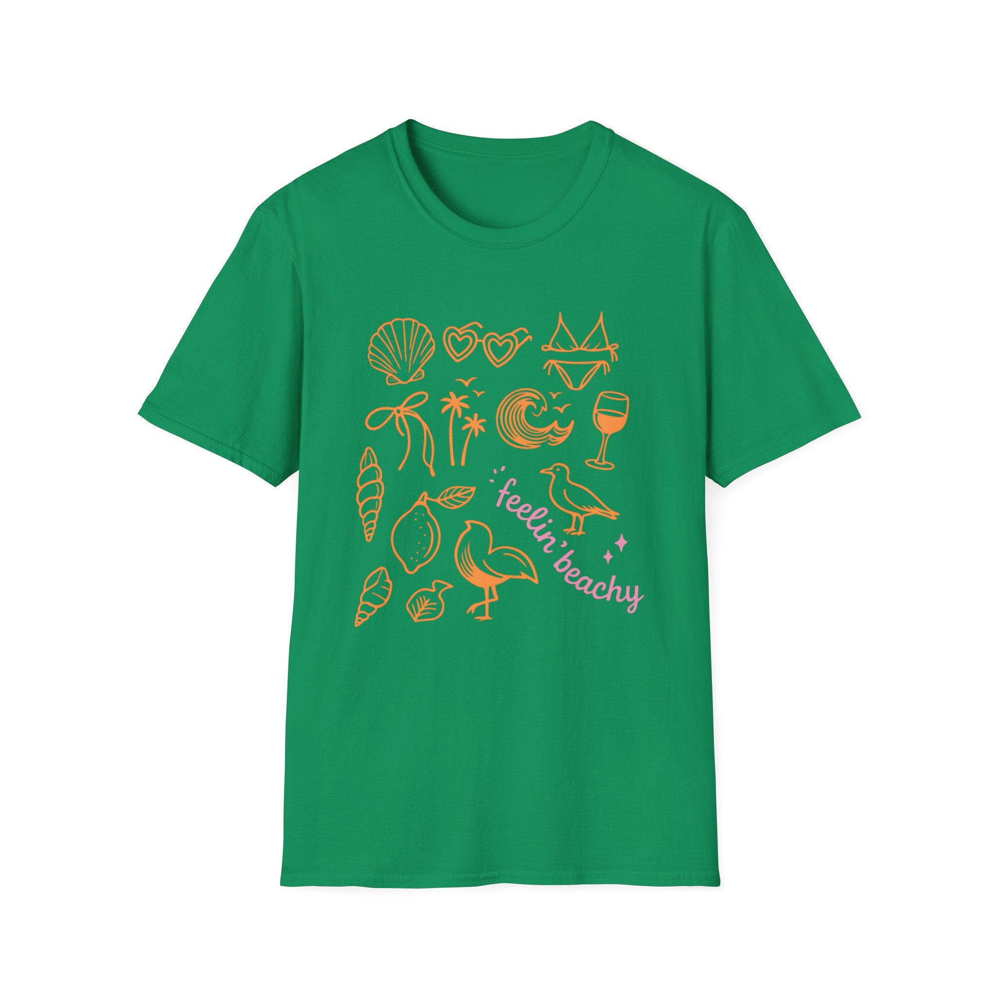 Beach Graphic Tee - Feelin Beachy Shirt