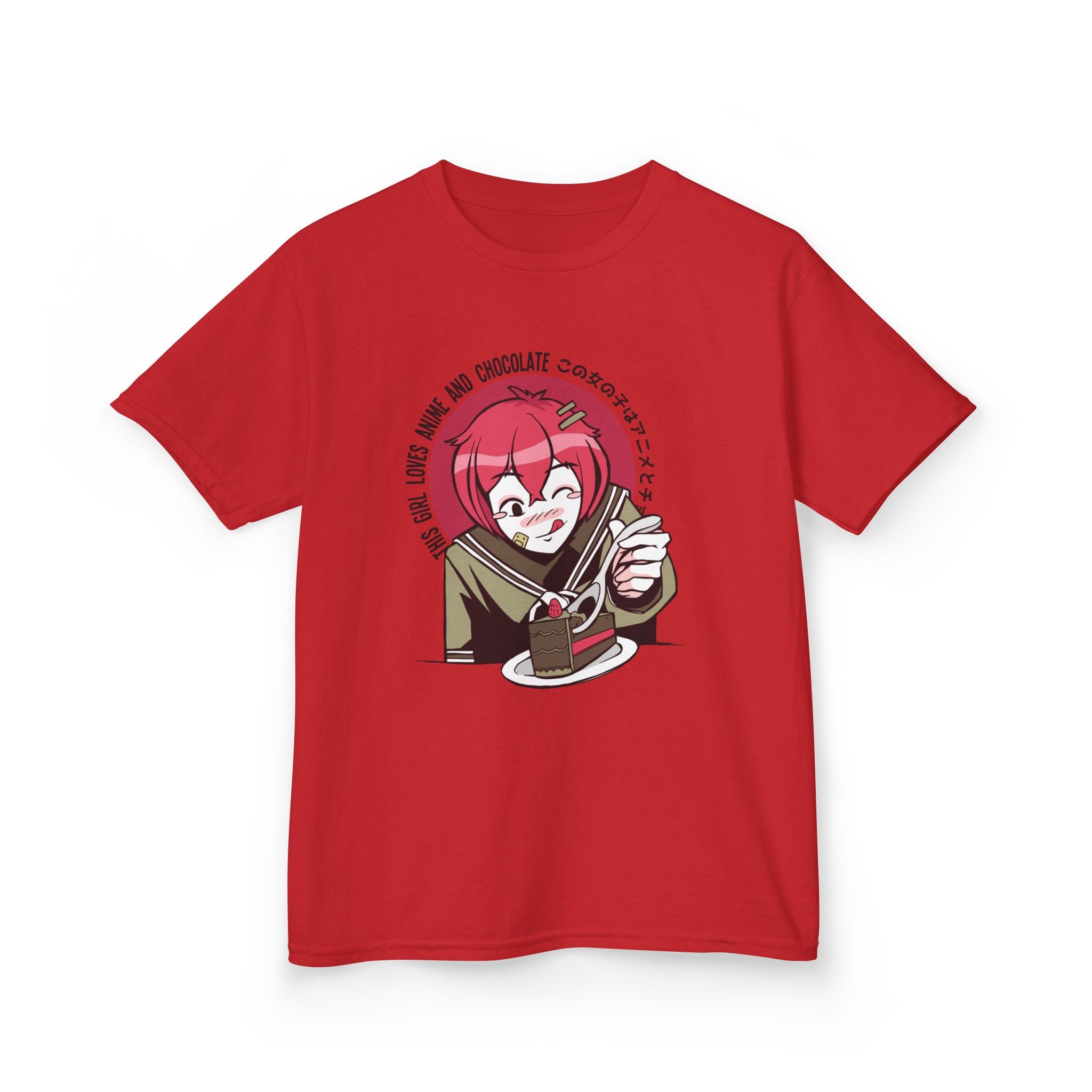 Anime Girl T-Shirt - Playful Kids Tee