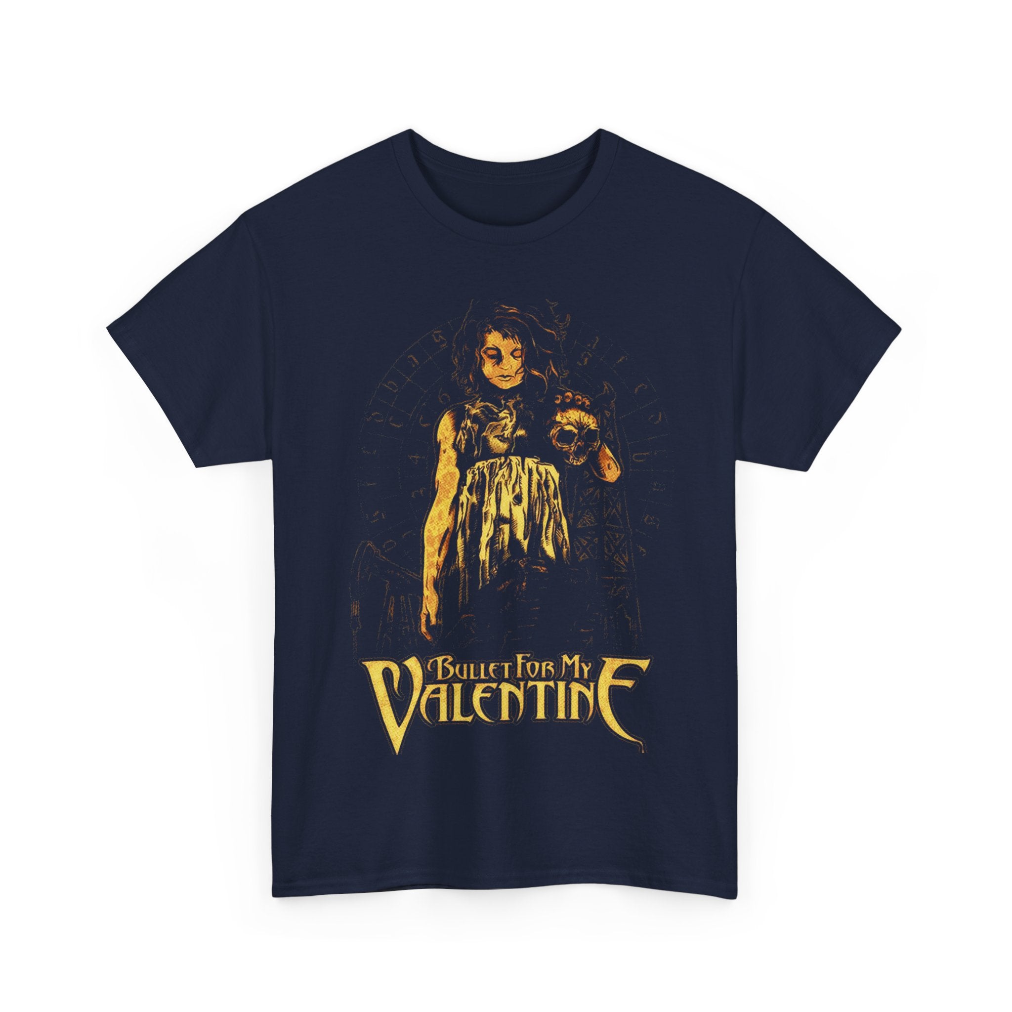 Bullet For My Valentine Tee - Gothic Skull Shirt