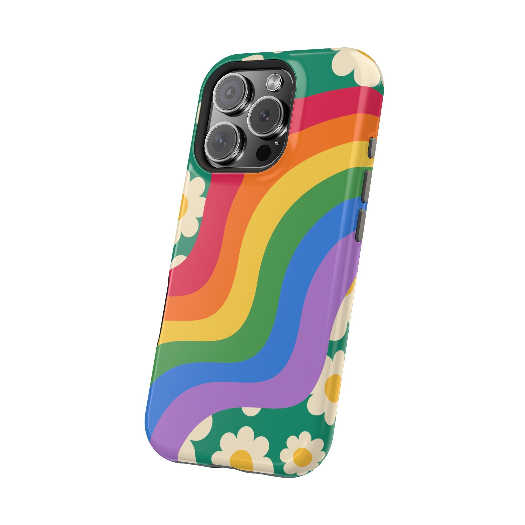 Vintage iPhone Tough Case - Retro Magnetic Cover