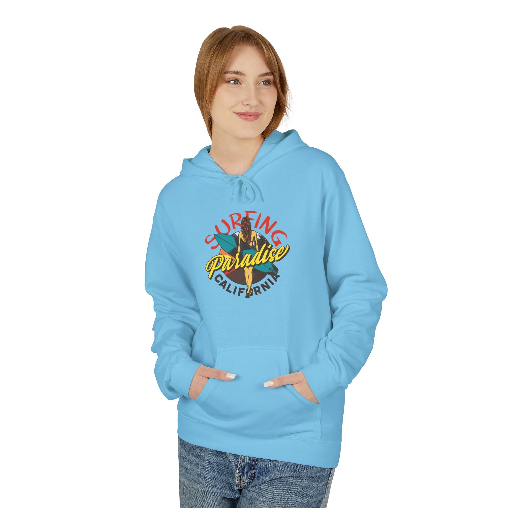 Graphic Hoodie - Surfing Paradise