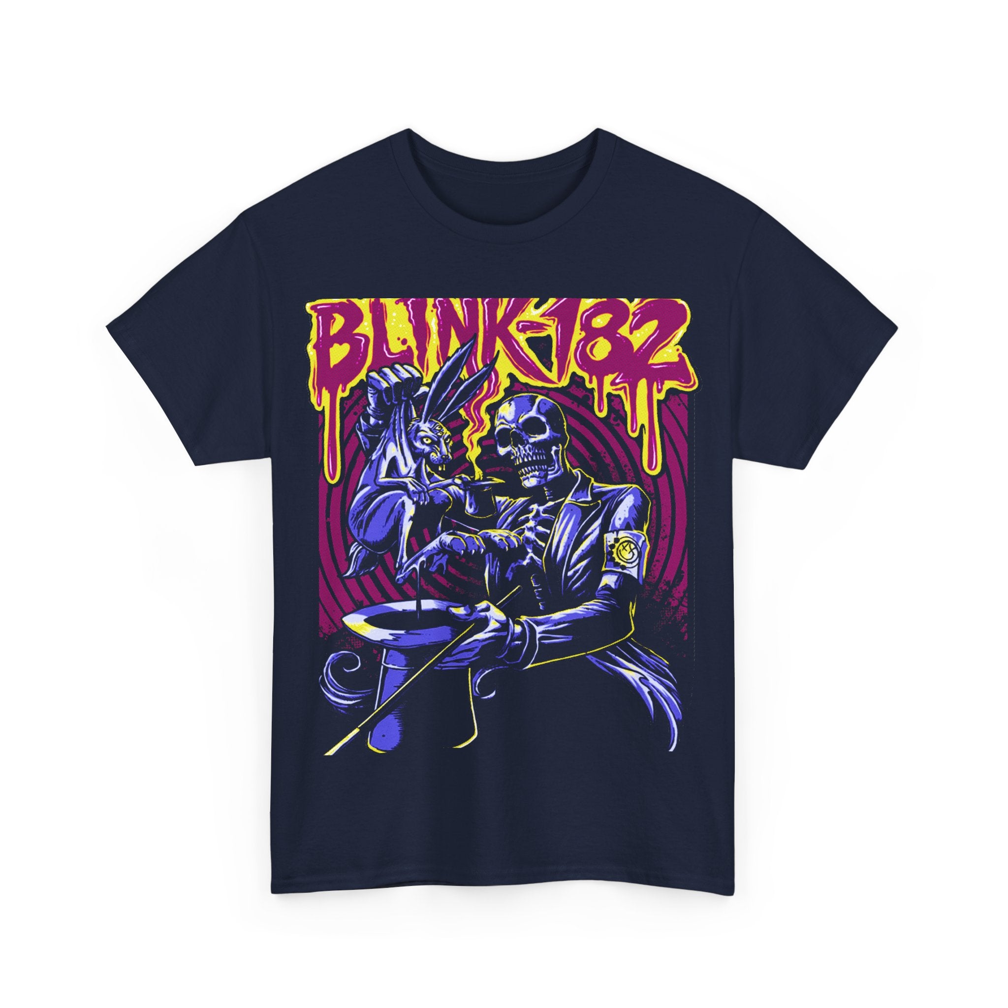 Surreal Skeleton Shirt - Blink 182 Tee