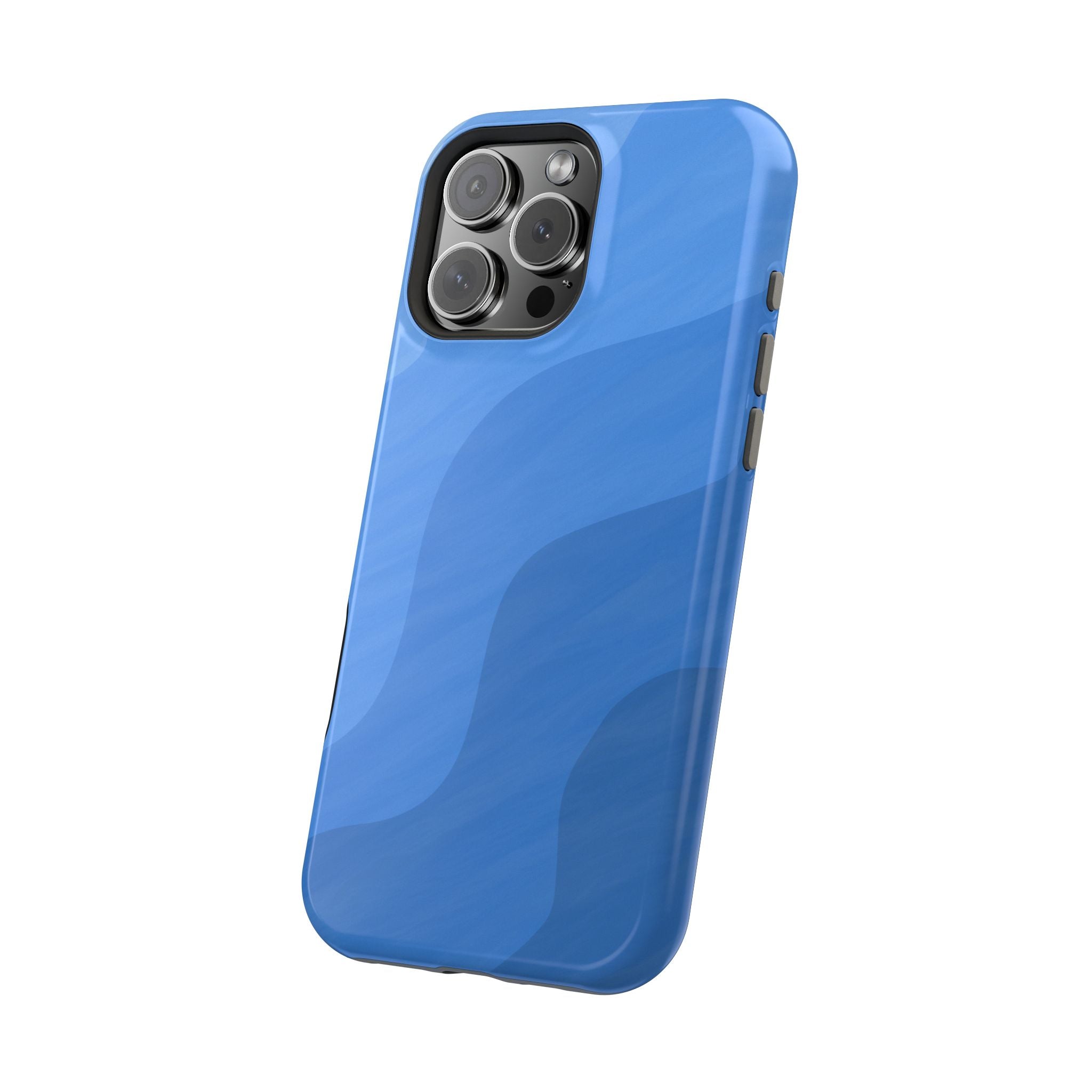 Oceanic iPhone Case - Blue Wave Art